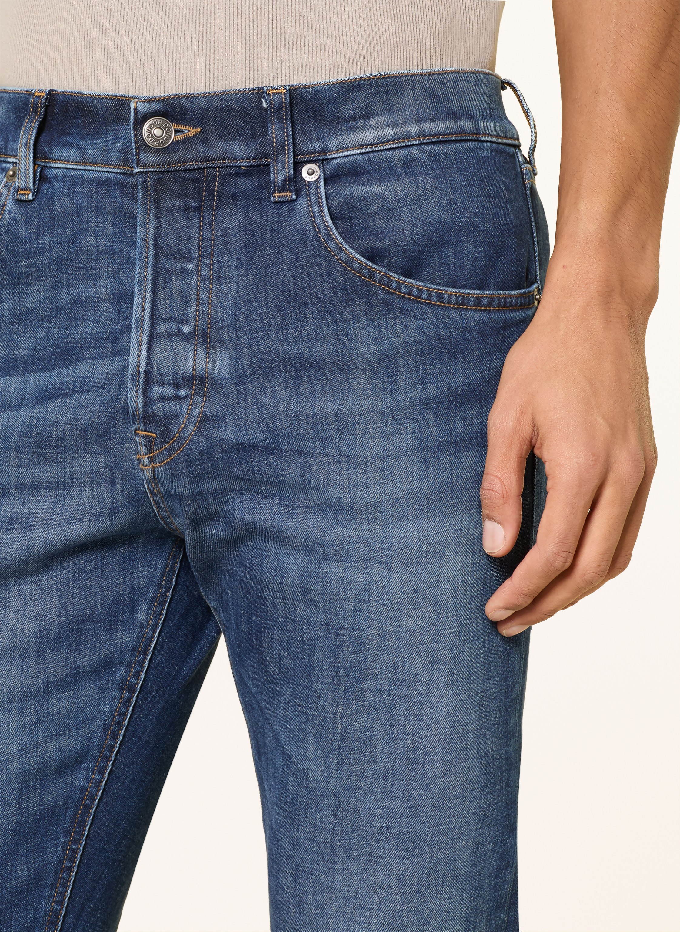 Thumbnail - Dondup Jeans Icon Regular Fit blau