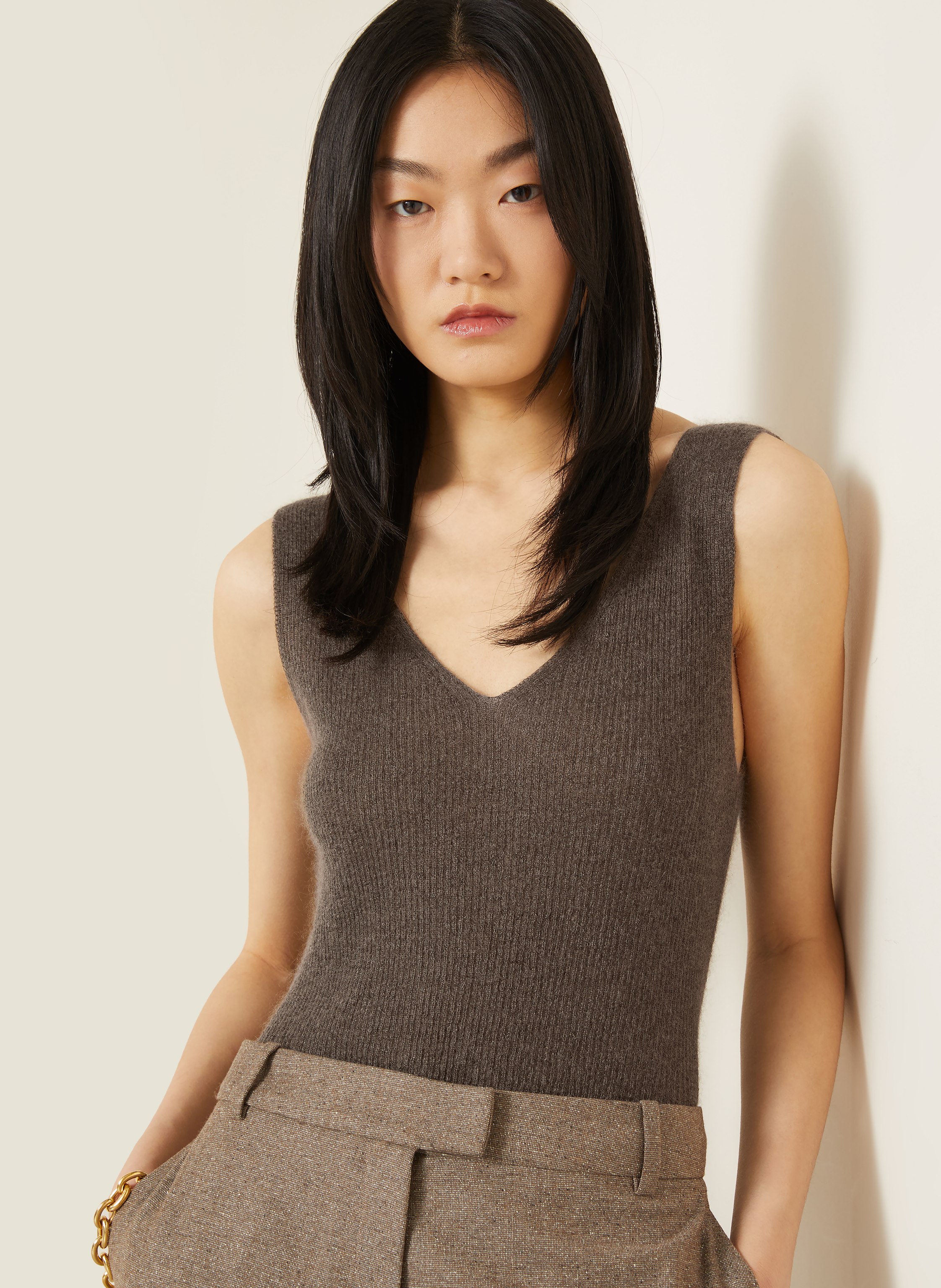 Thumbnail - Iris Von Arnim Stricktop Marbella Mit beige