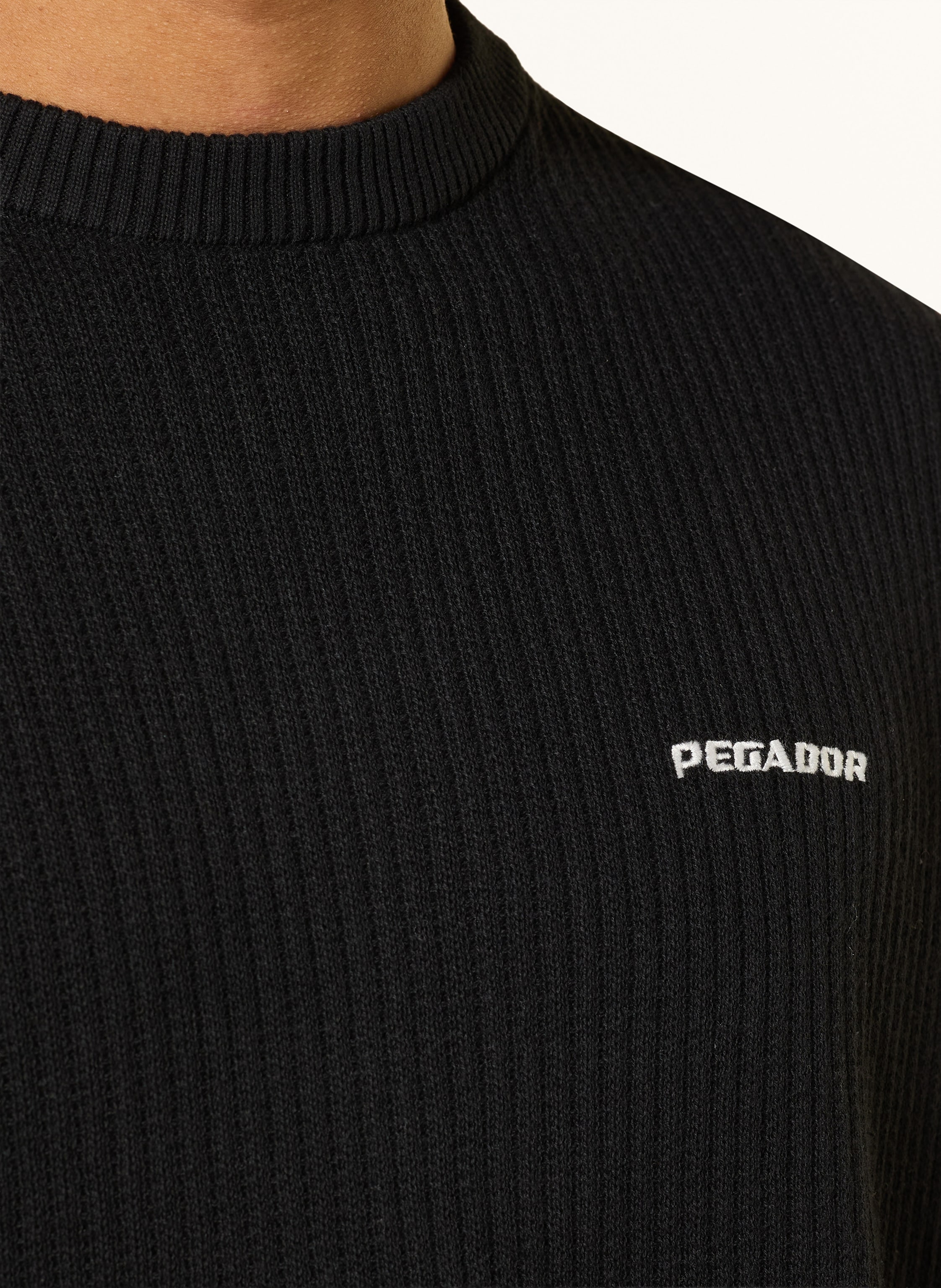 Thumbnail - Pegador Strickshirt Ston schwarz