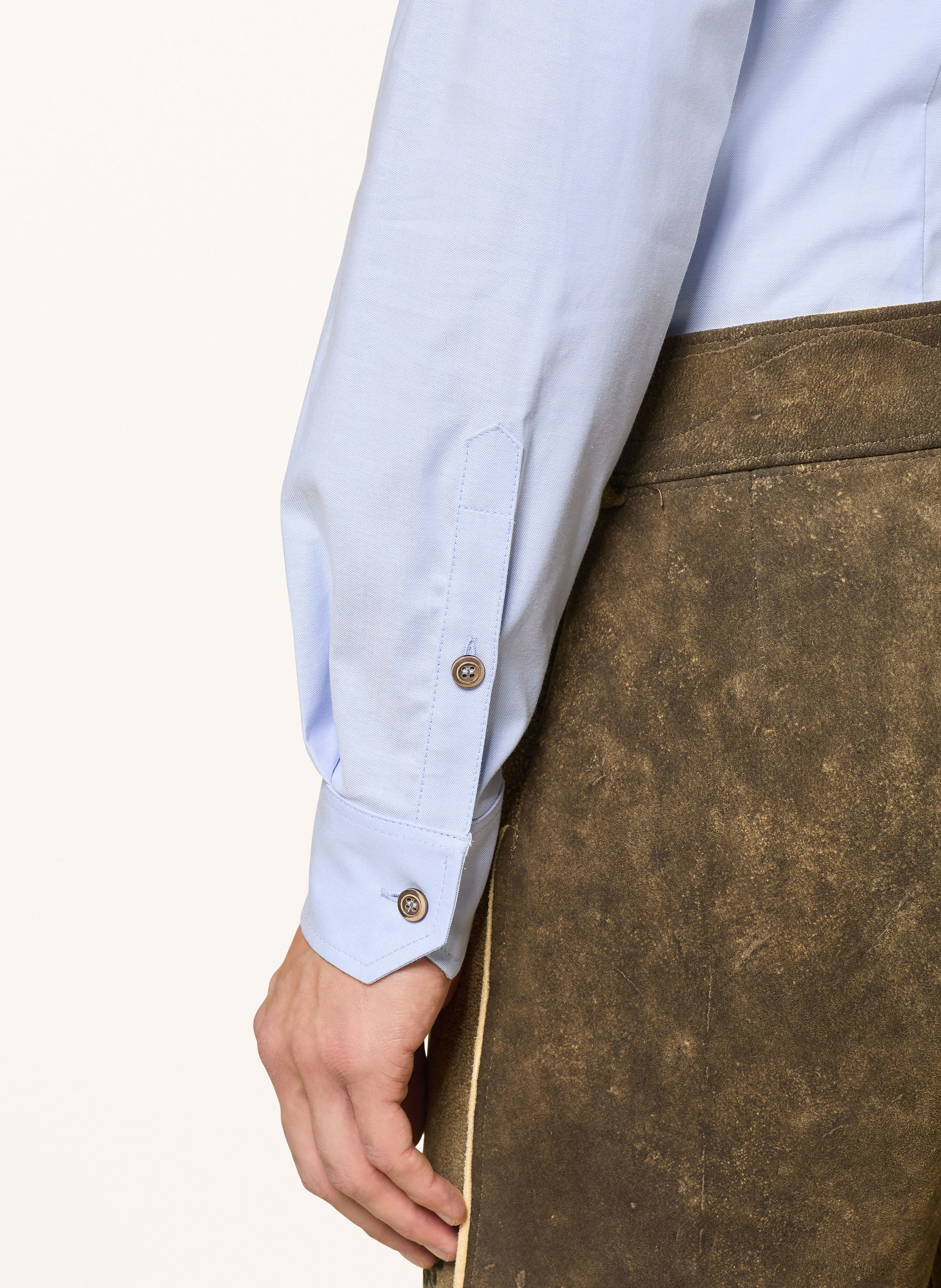 Thumbnail - Grasegger Trachtenhemd Kopeke Regular Fit Mit Stehkragen blau