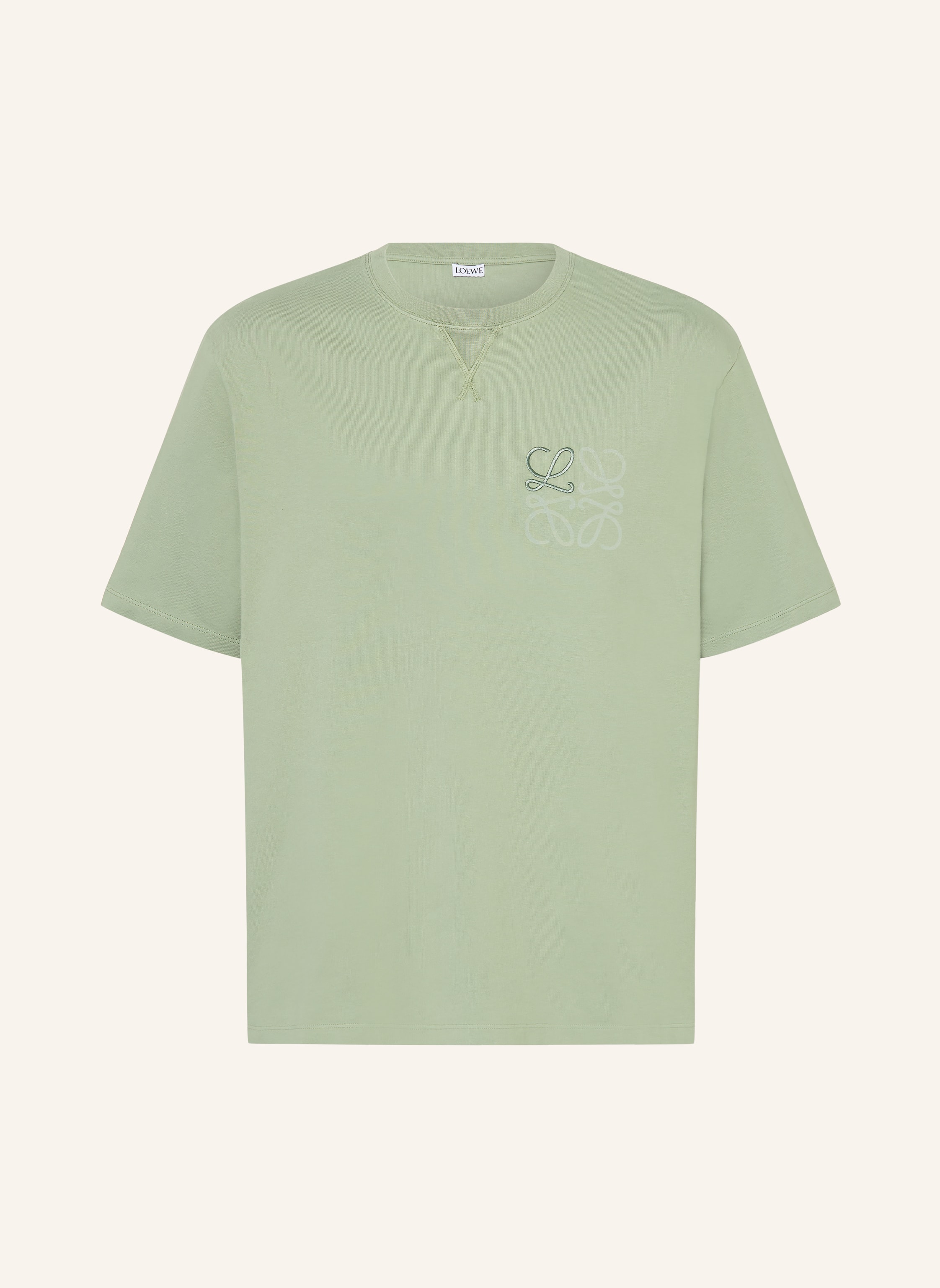 LOEWE T-shirt in light green