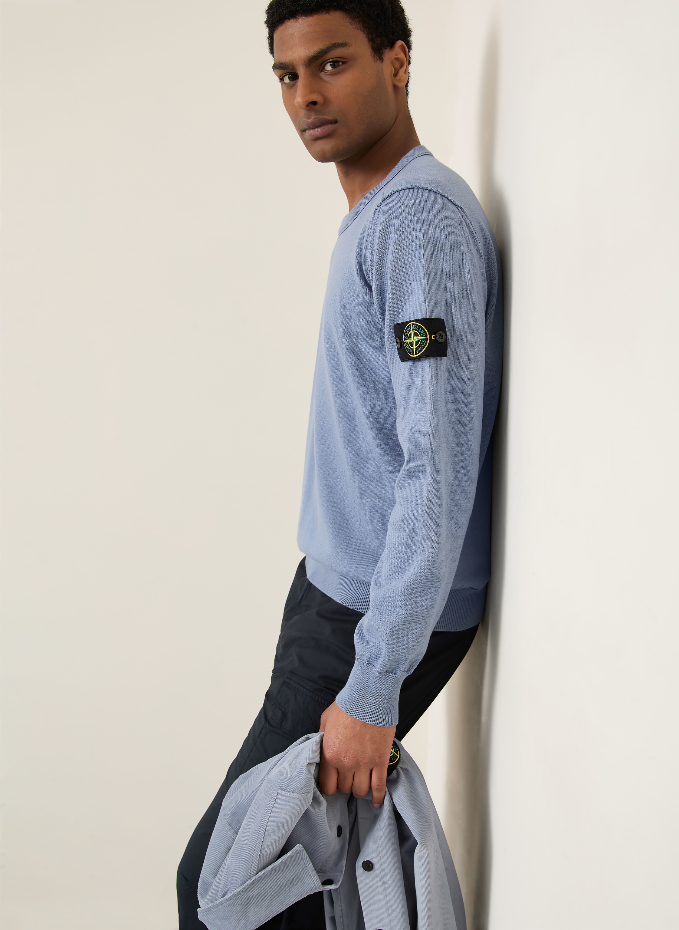 Thumbnail - Stone Island Pullover blau