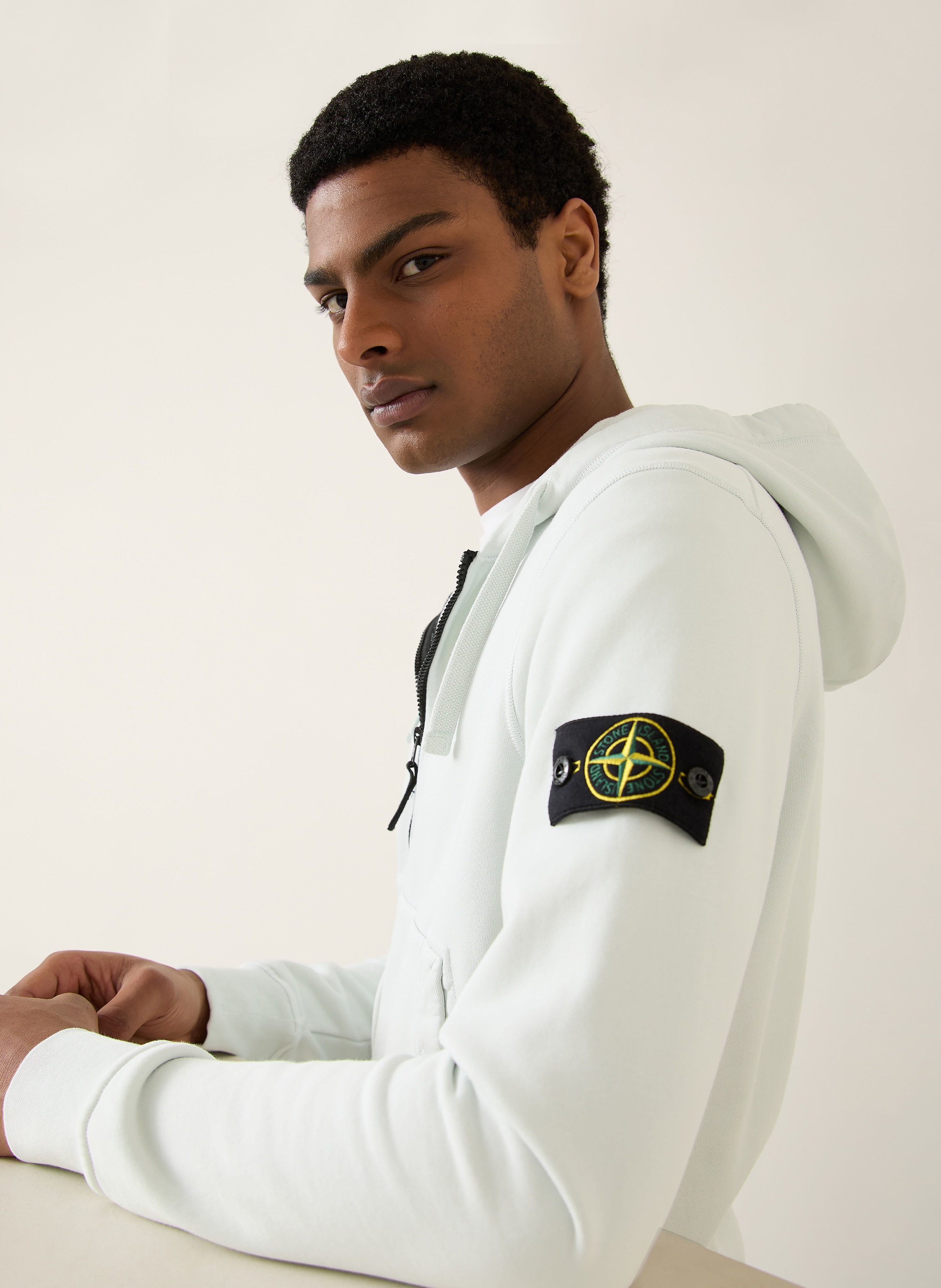 Thumbnail - Stone Island Sweatjacke blau