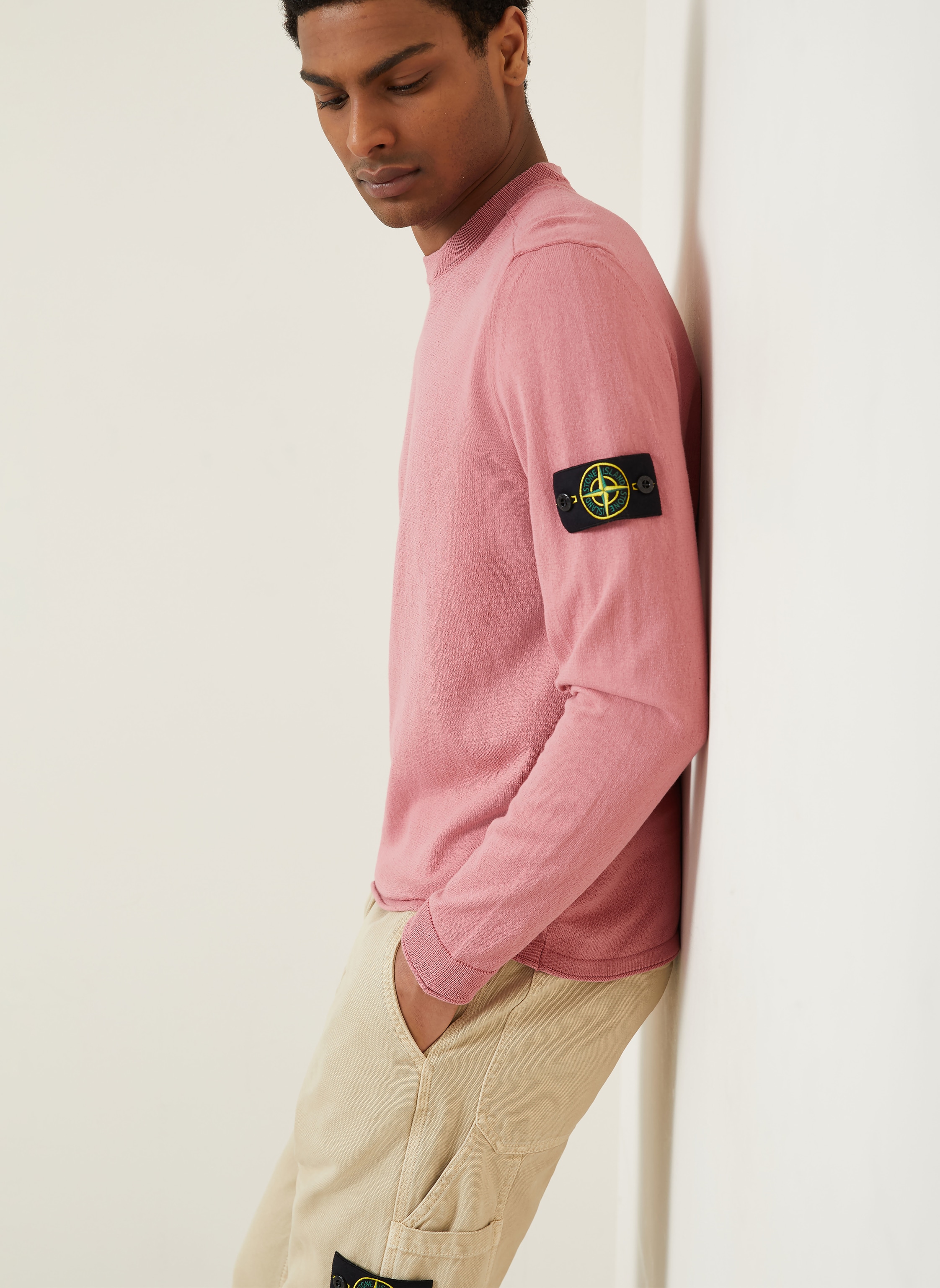 Thumbnail - Stone Island Pullover rot