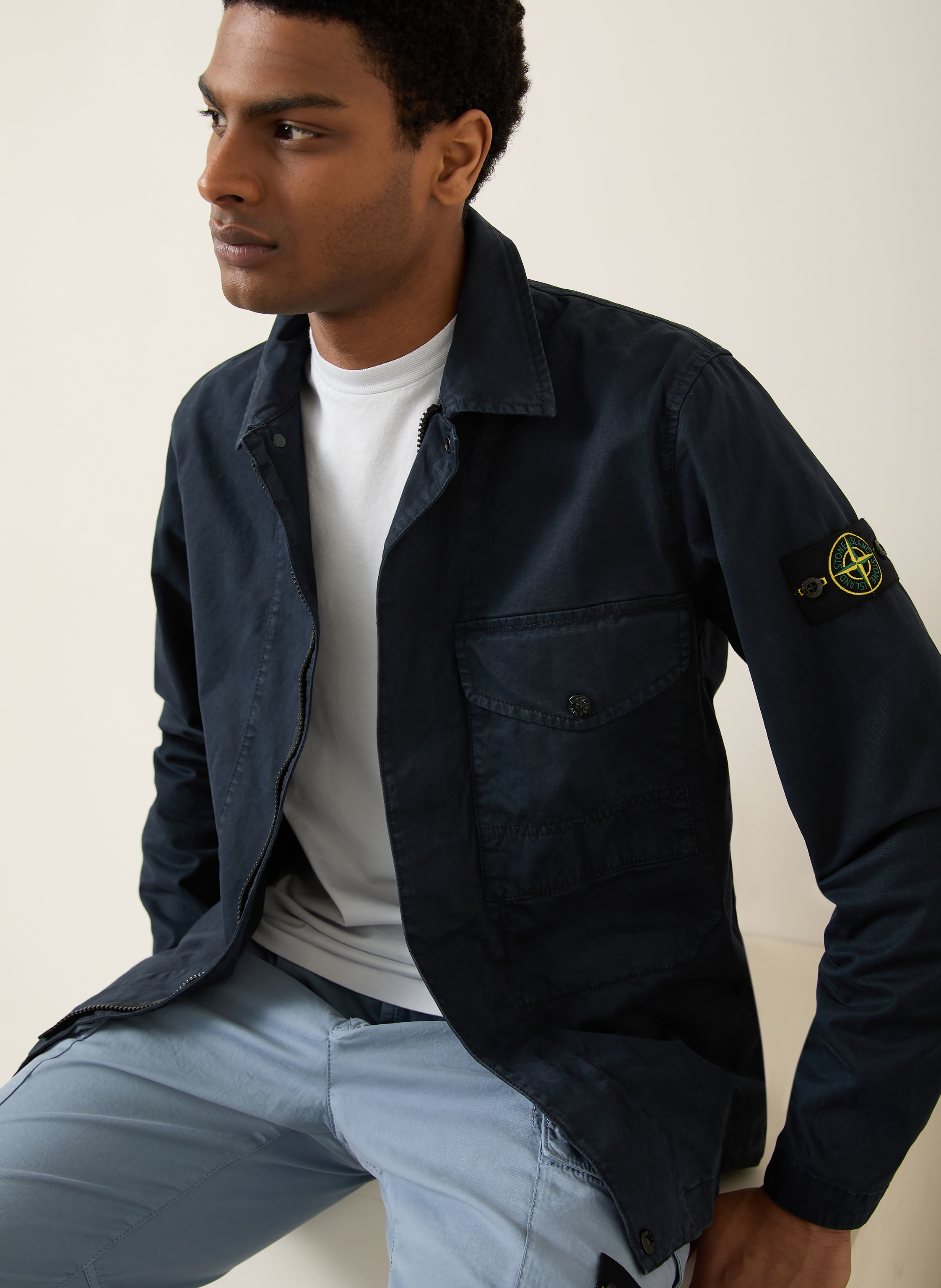 Thumbnail - Stone Island Overjacket blau