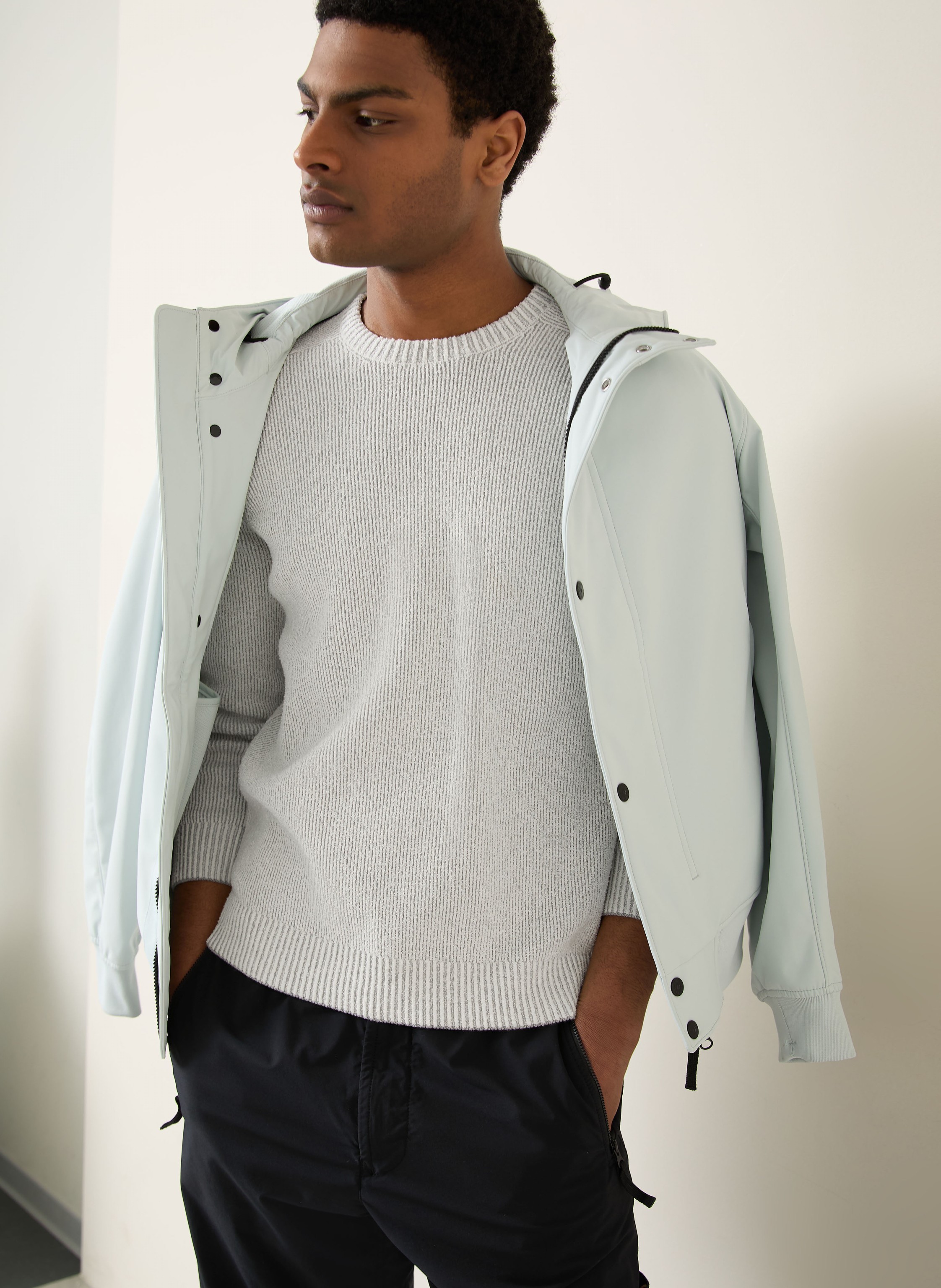 Thumbnail - Stone Island Pullover grau