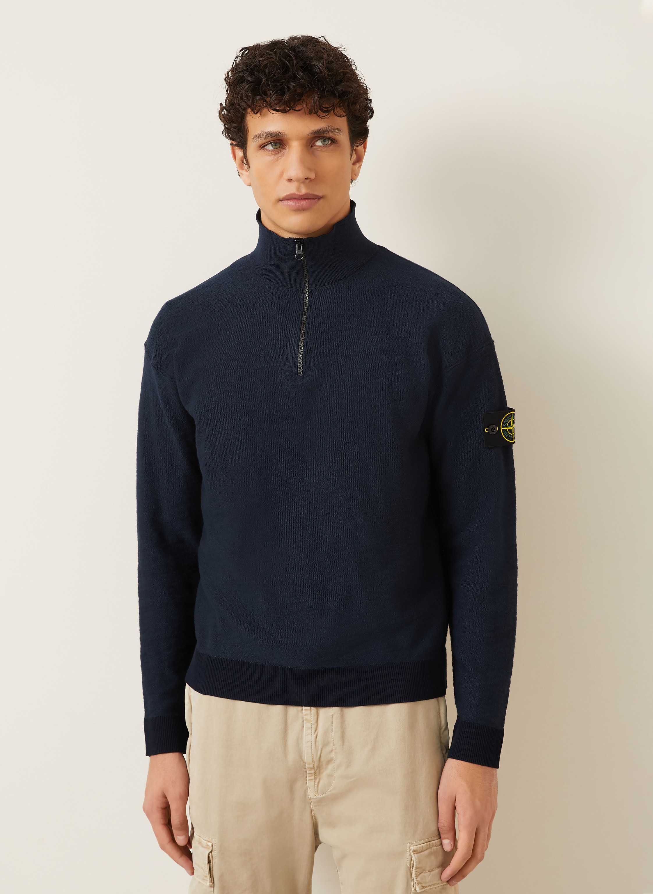 Thumbnail - Stone Island Troyer blau