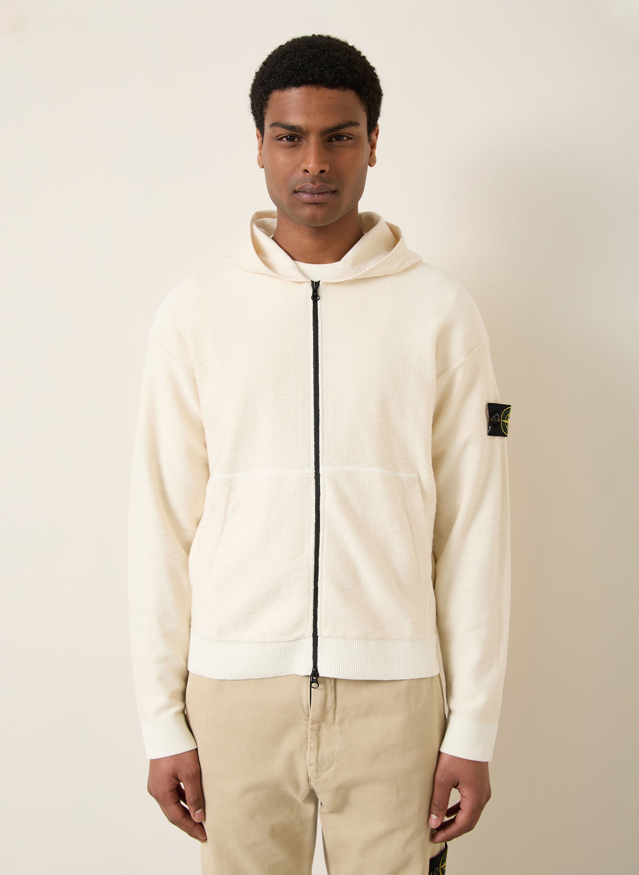 Thumbnail - Stone Island Strickjacke beige
