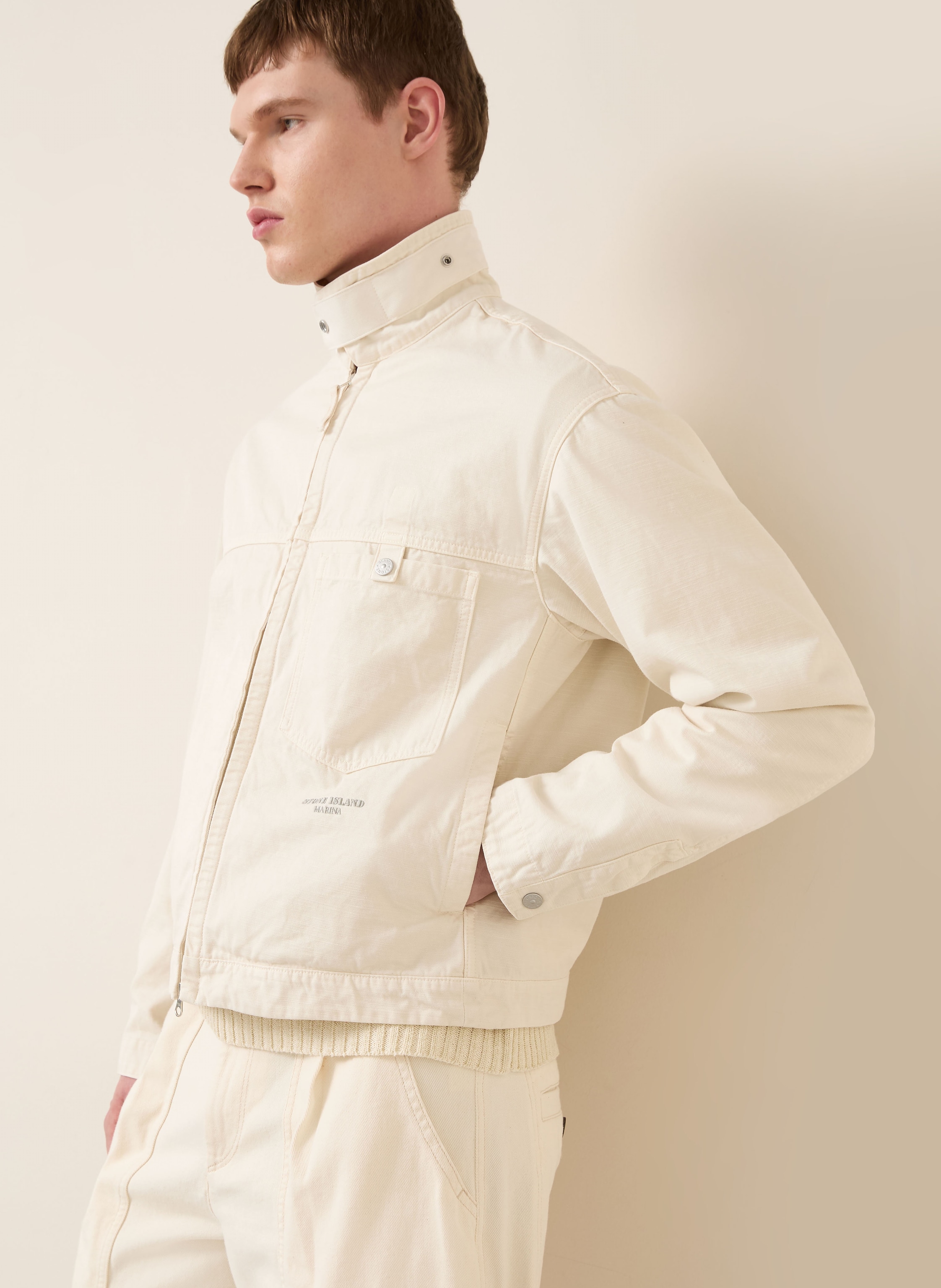 Thumbnail - Stone Island Overjacket Marina beige