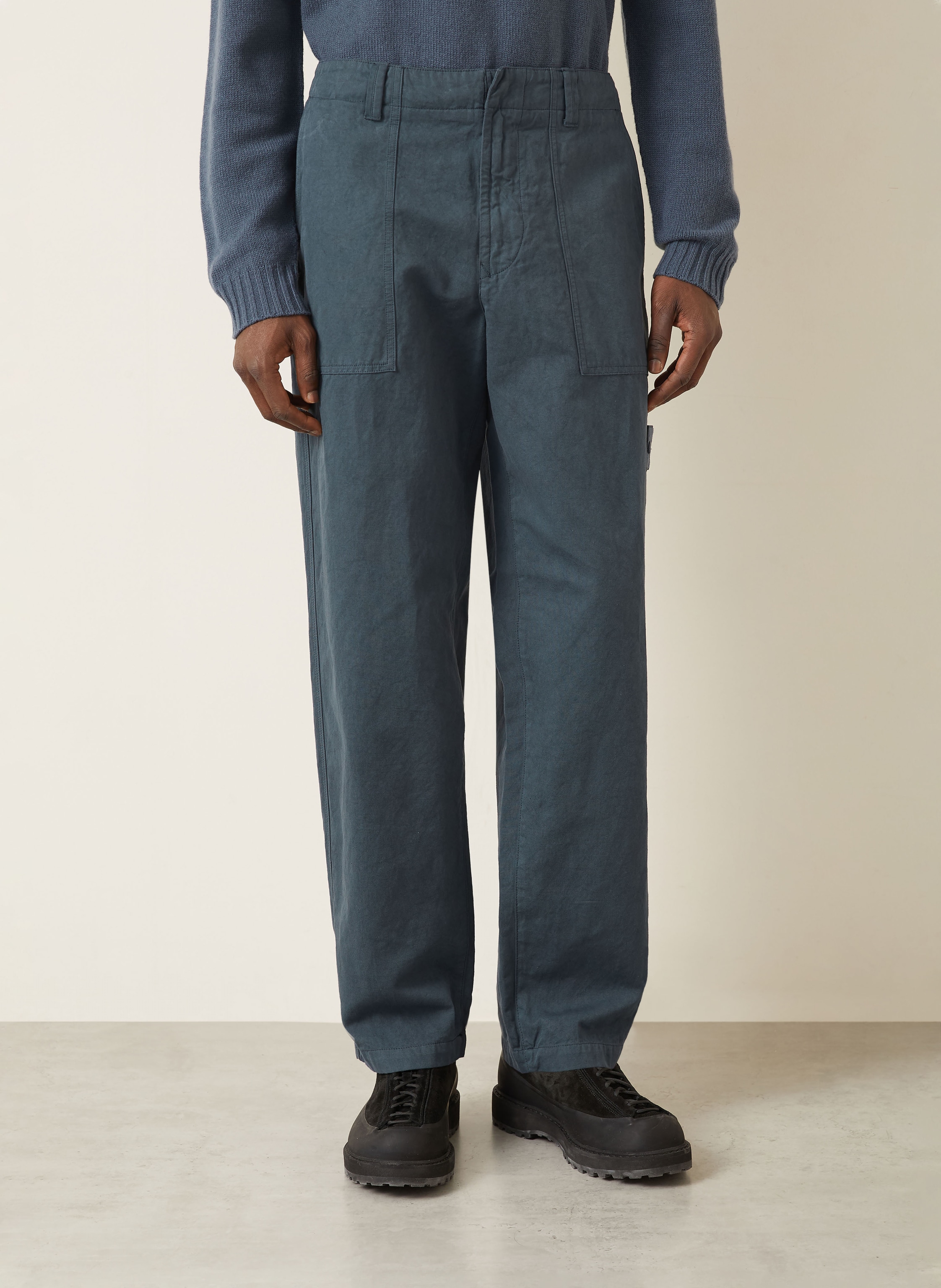 Thumbnail - Stone Island Chino Ghost Regular Fit blau