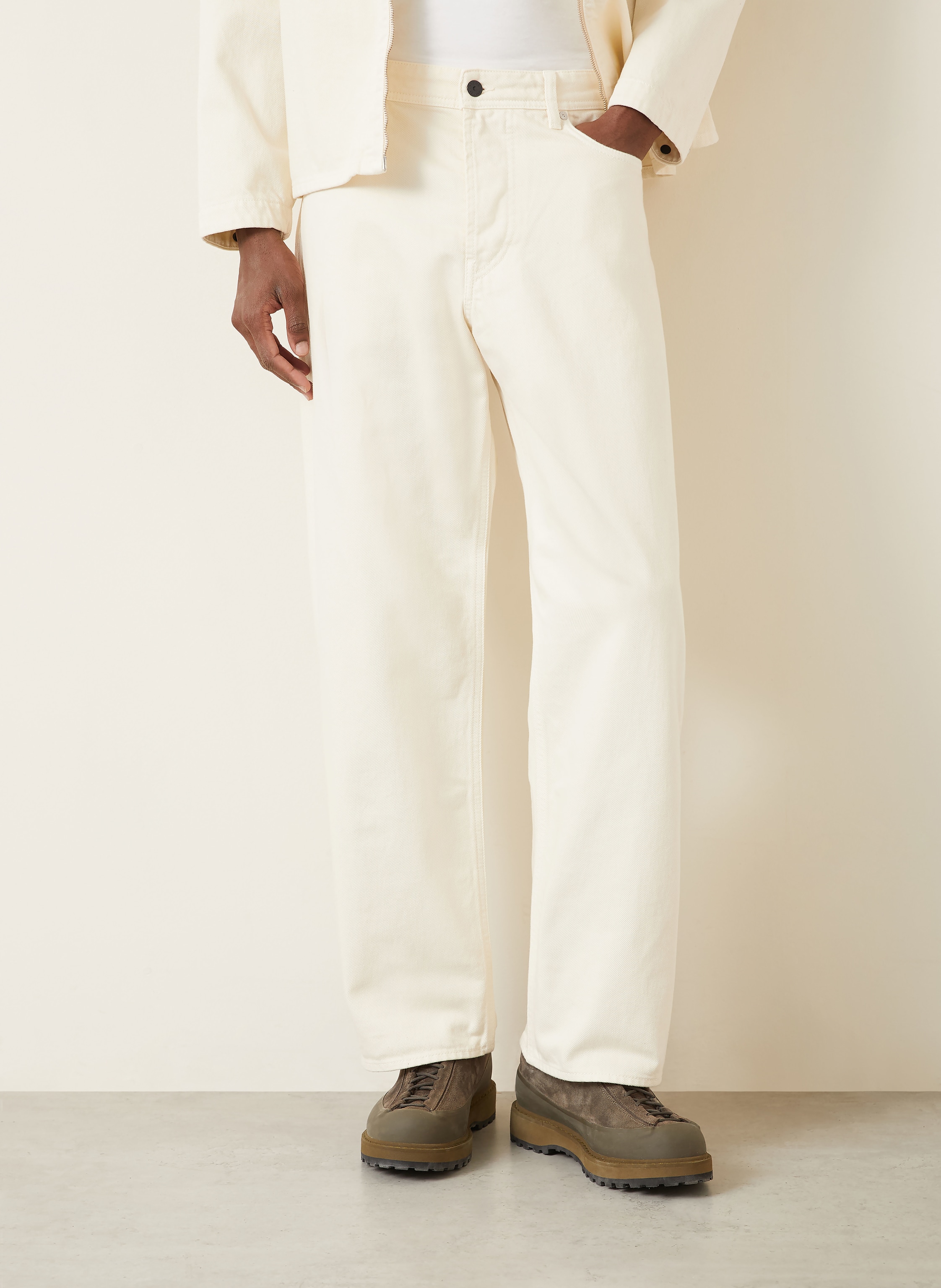 Thumbnail - Stone Island Jeans Loose Fit weiss