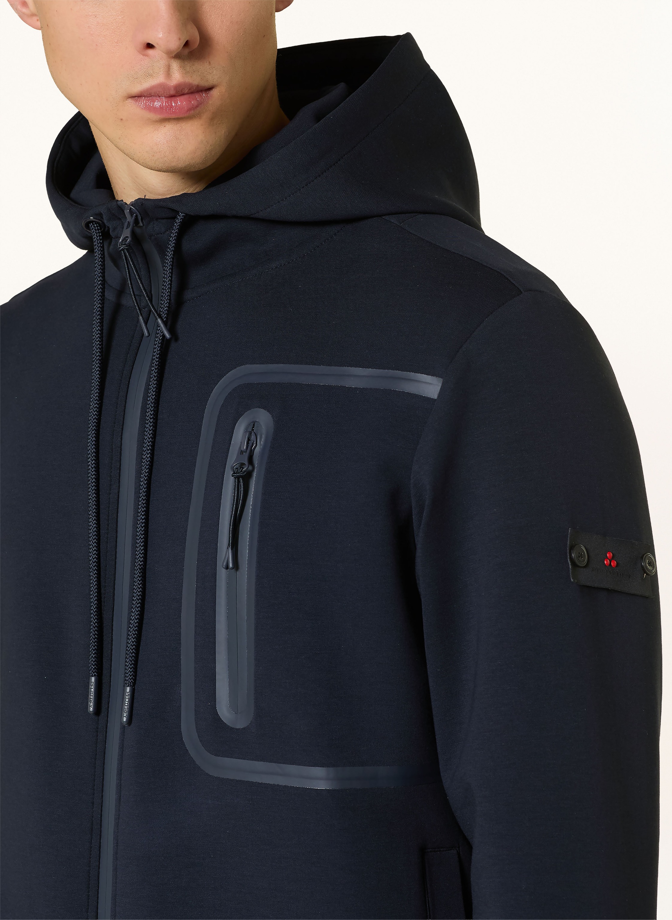 Thumbnail - Peuterey Sweatjacke Parker blau