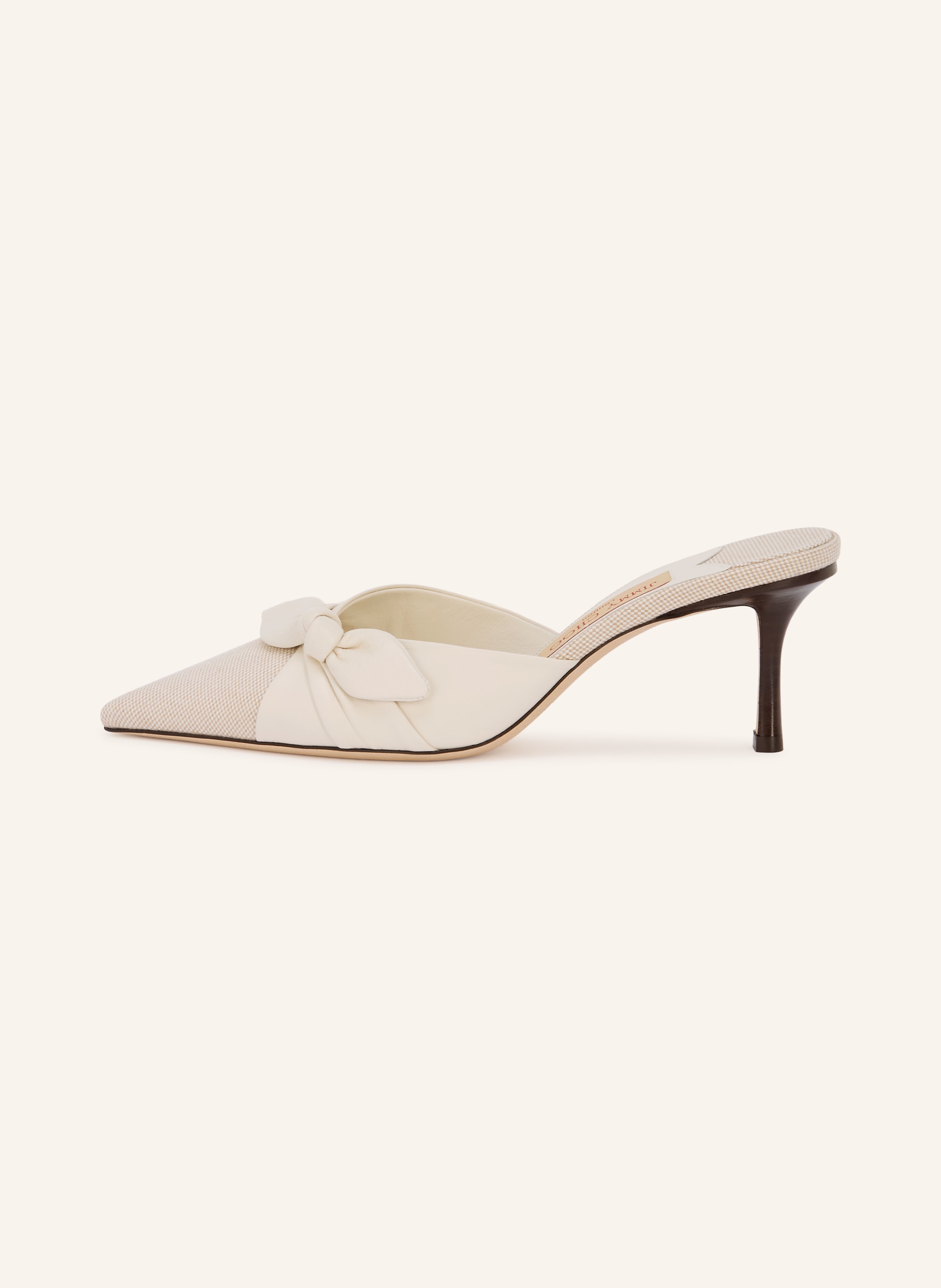 Thumbnail - Jimmy Choo Mules Livi 65 beige