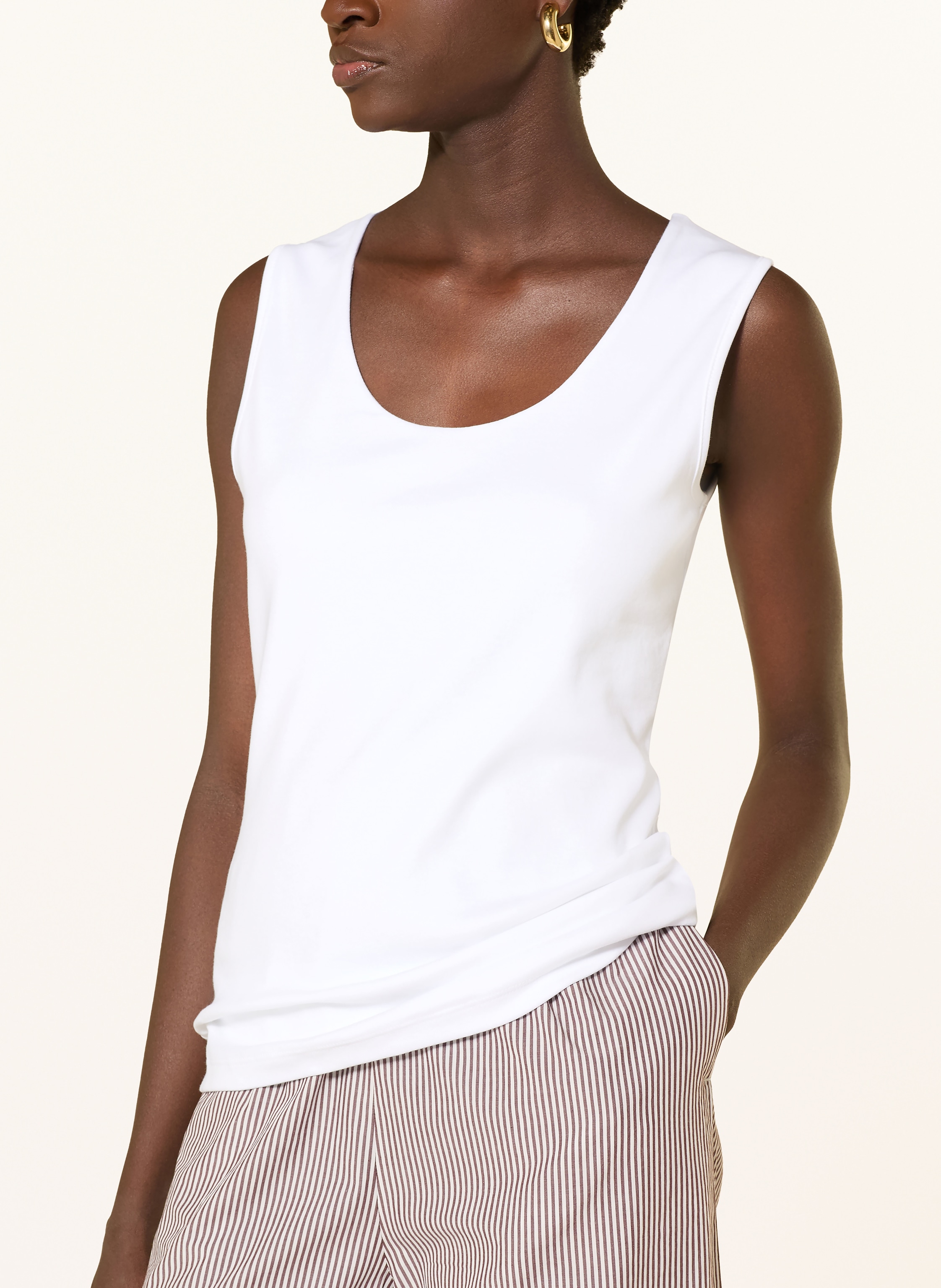 Thumbnail - Efixelle Jerseytop weiss