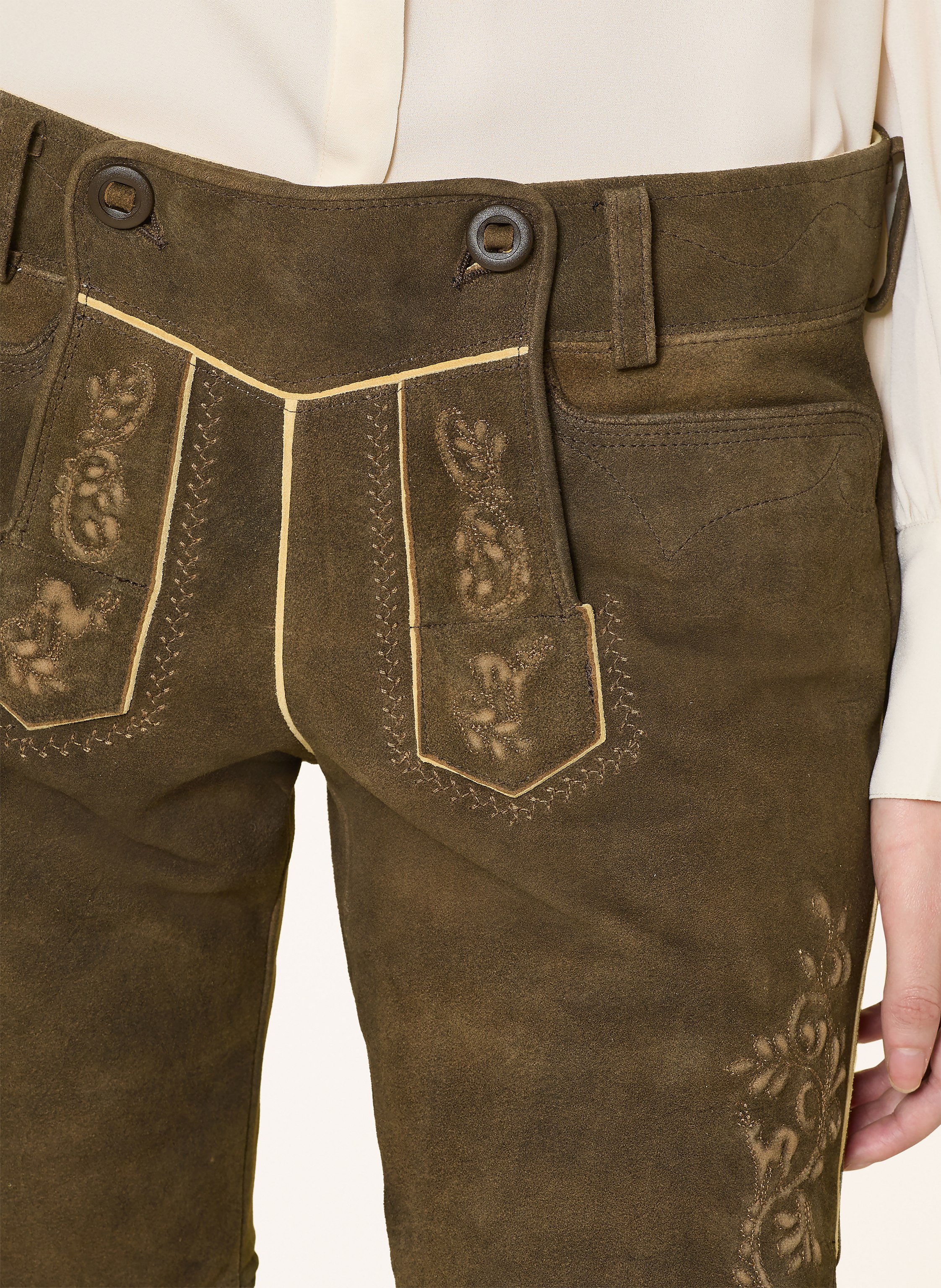 Thumbnail - Meindl Trachten-Lederhose braun