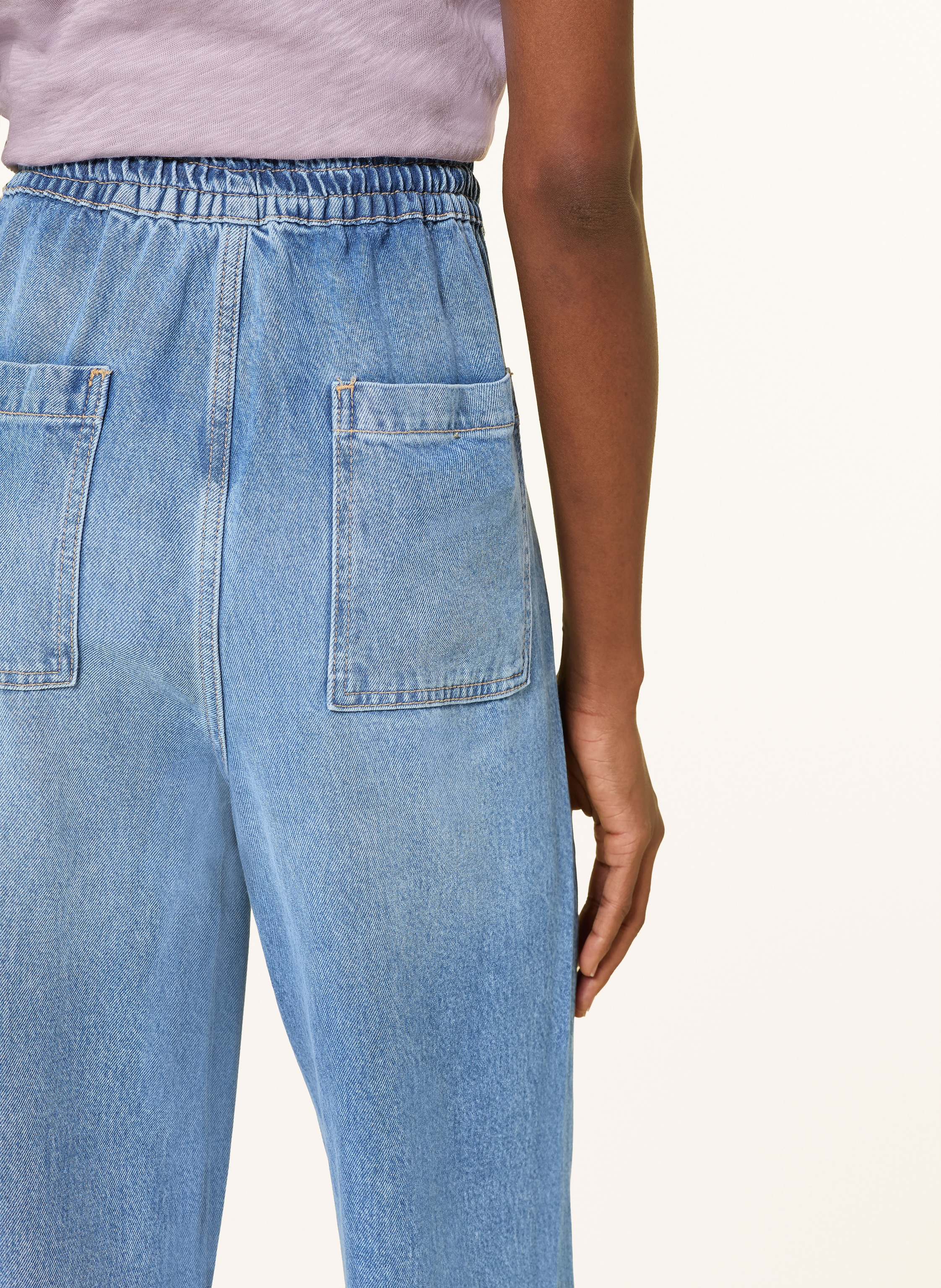 Thumbnail - Marc O'polo Jeans Im Jogging-Stil blau