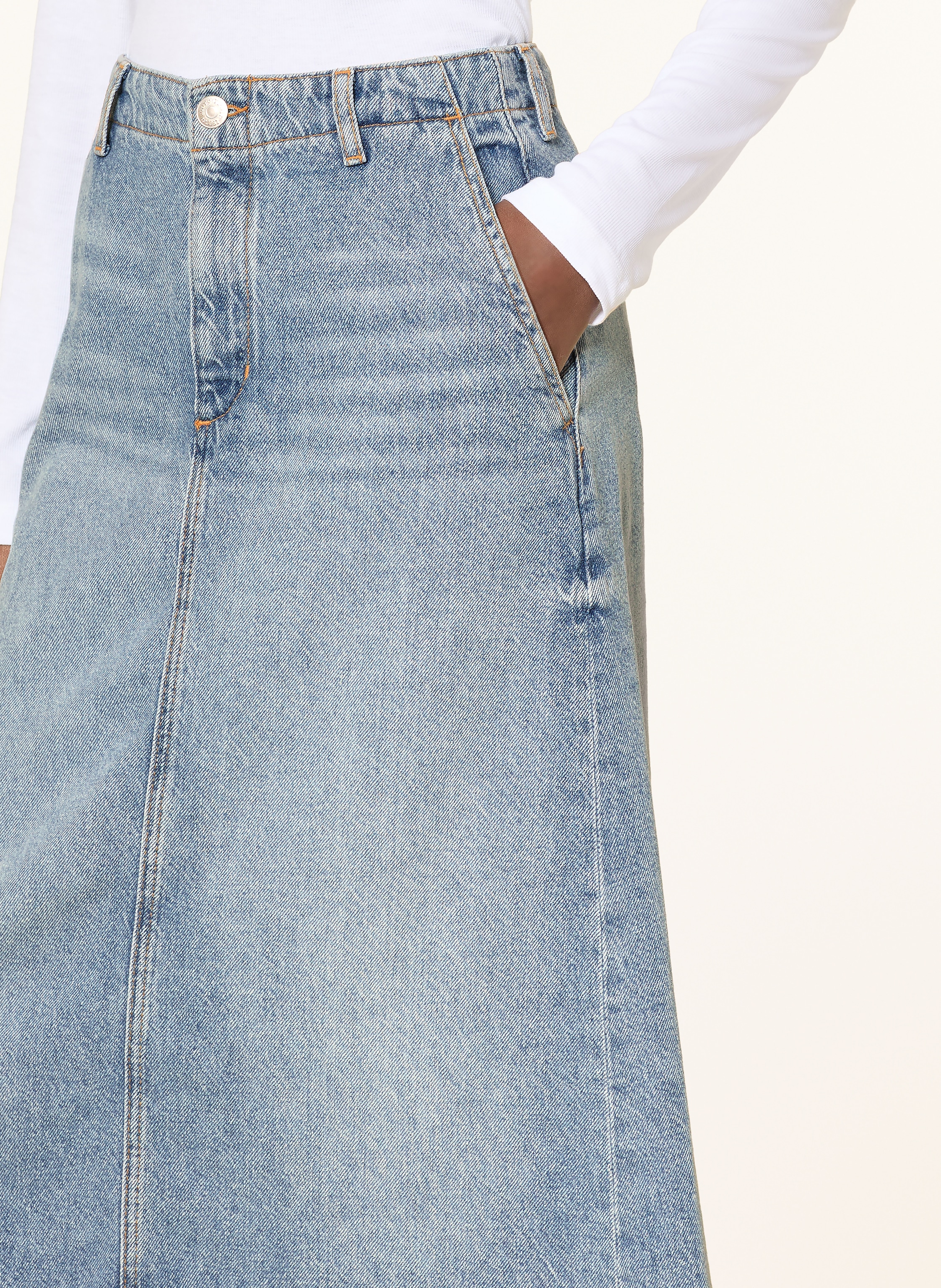 Thumbnail - Marc O'polo Jeansrock blau