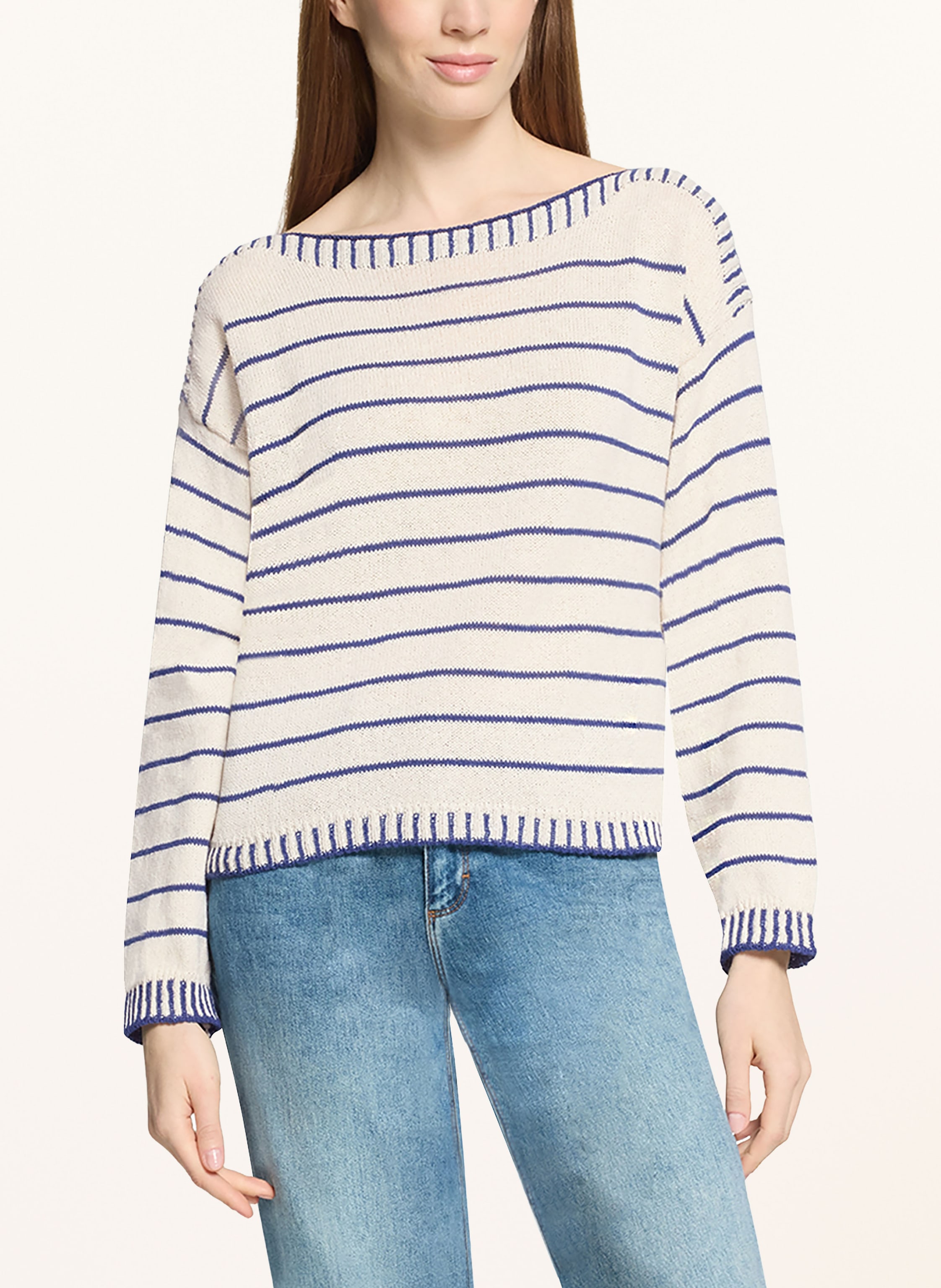 Thumbnail - Cartoon Pullover blau