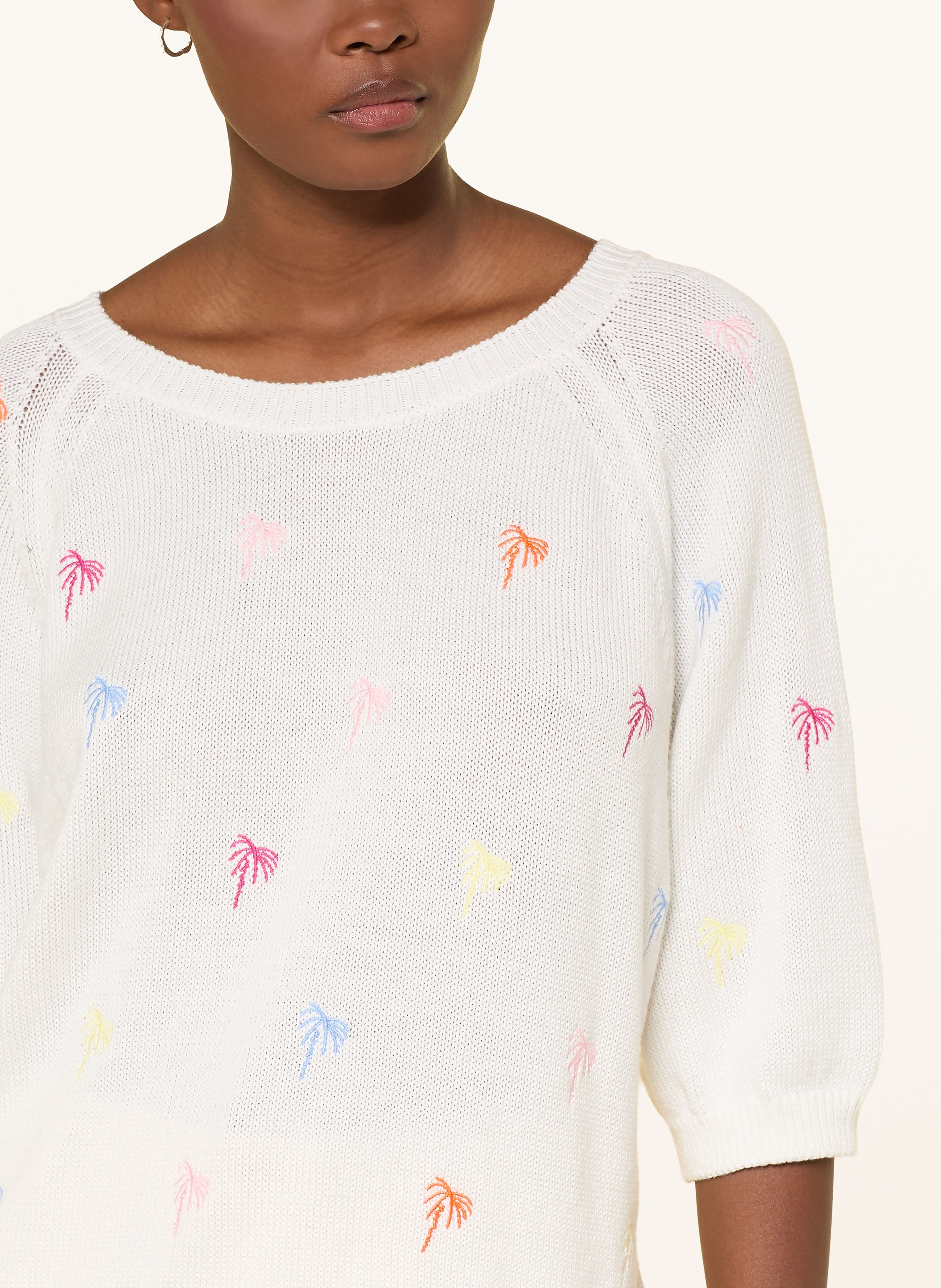 Thumbnail - Smith & Soul Pullover Mit 3/4-Arm weiss