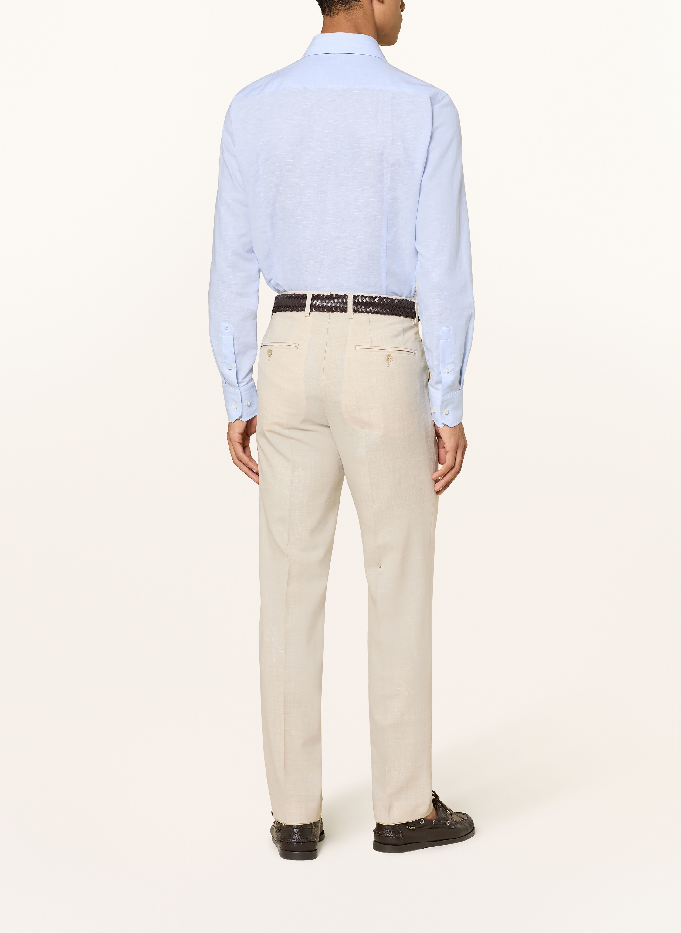 Thumbnail - Boss Anzughose Lenon Regular Fit beige