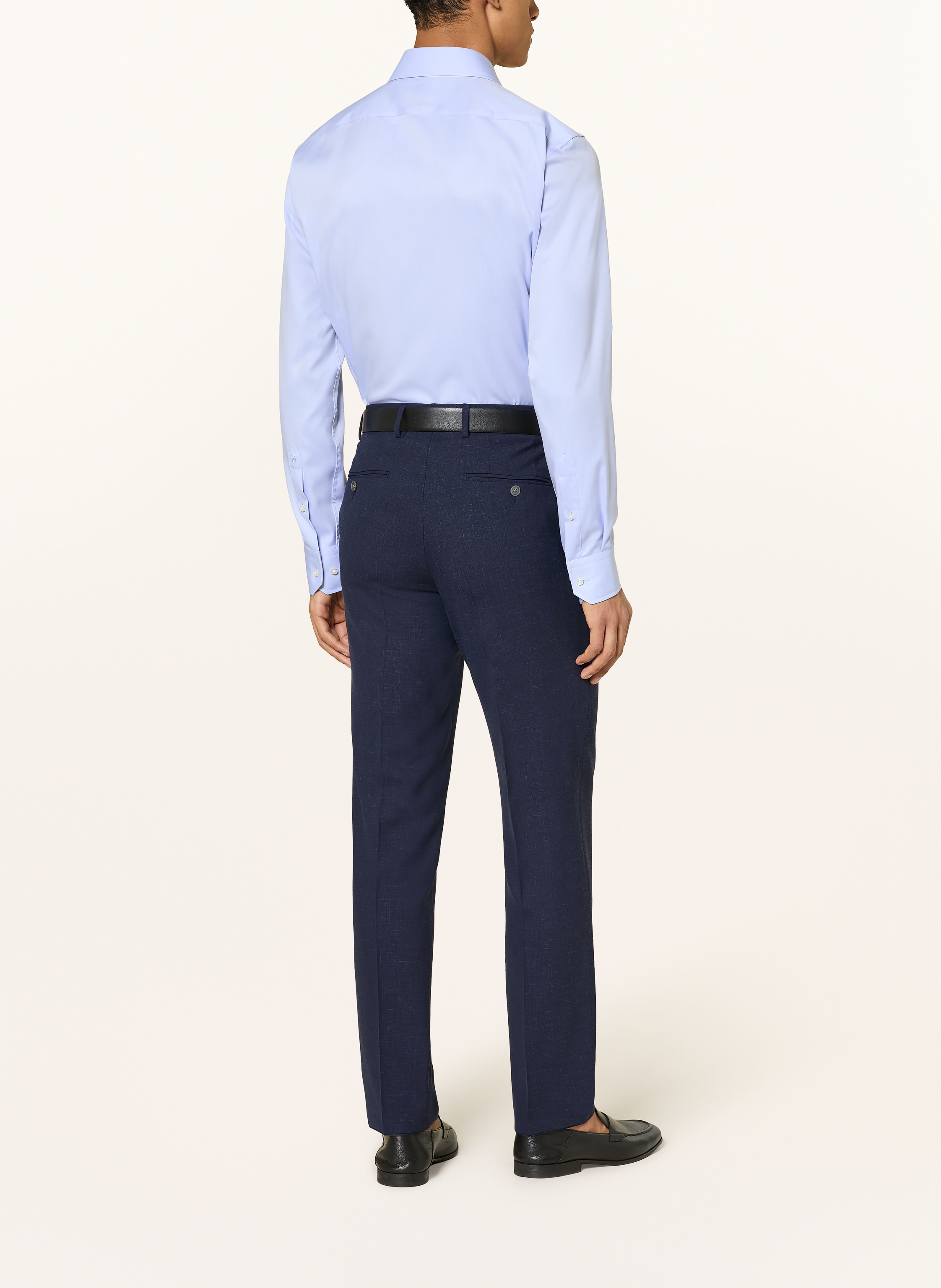 Thumbnail - Boss Anzughose Lenon Regular Fit blau