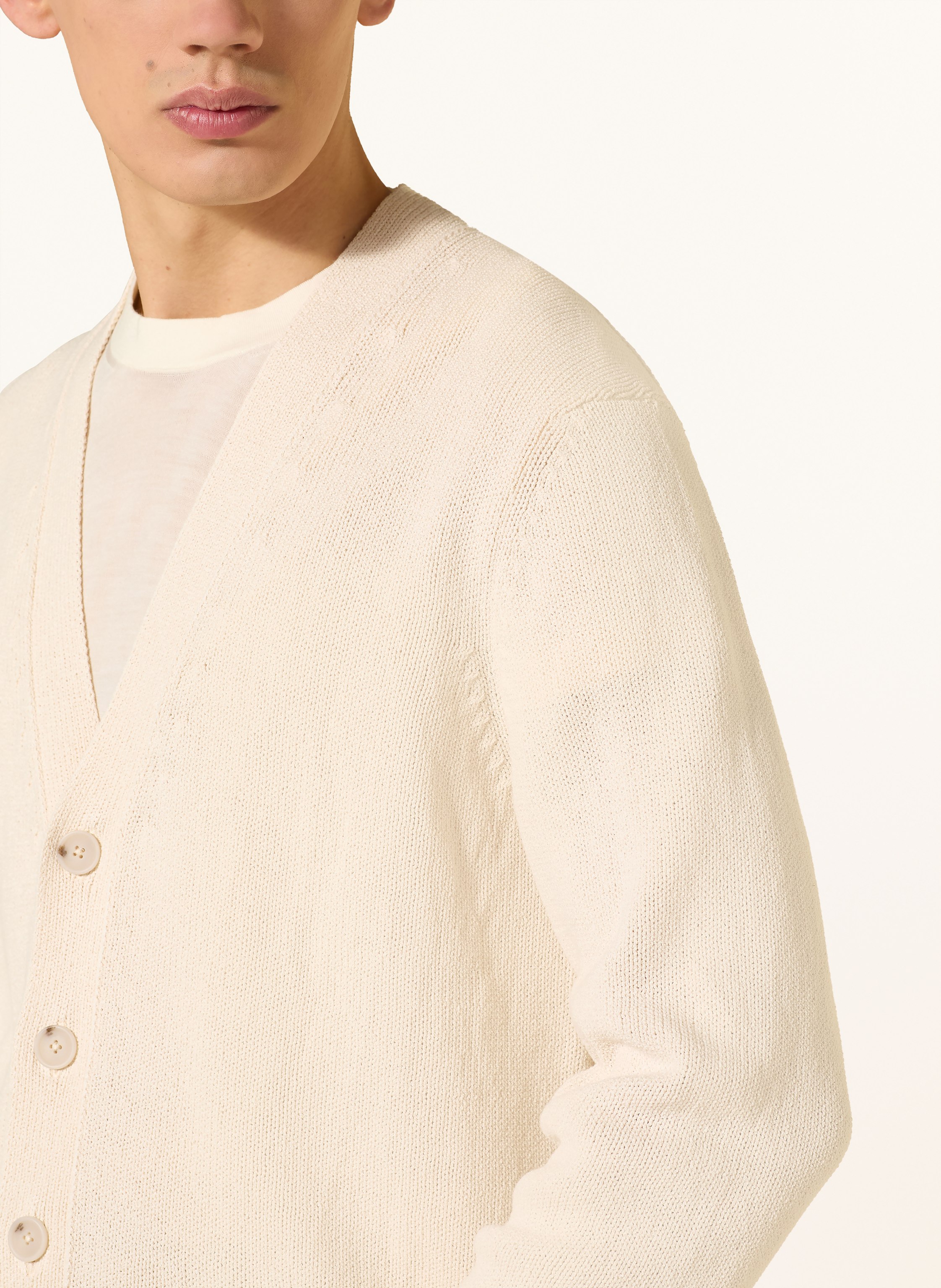 Thumbnail - Boss Strickjacke Nivo beige