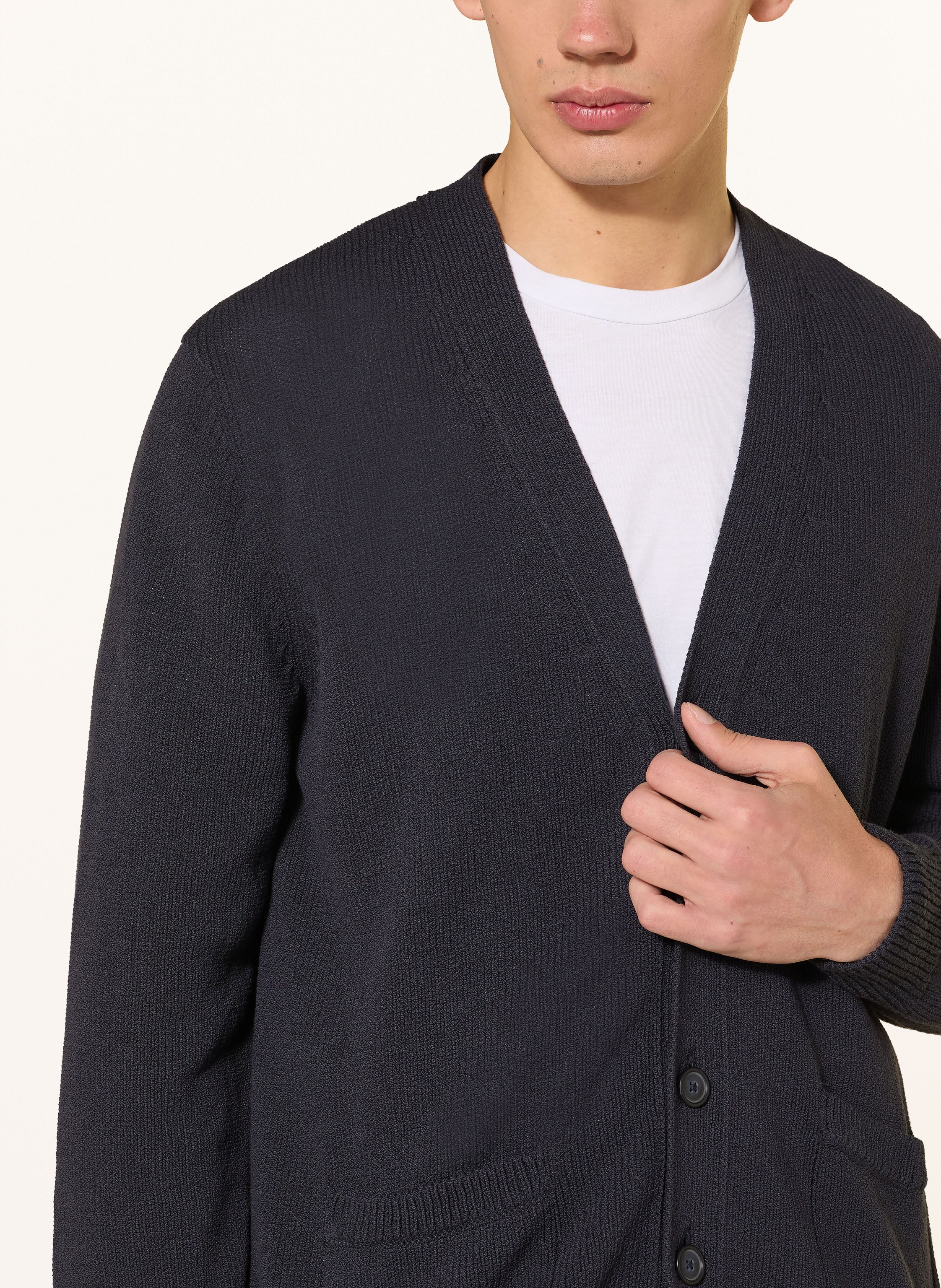 Thumbnail - Boss Strickjacke Nivo blau