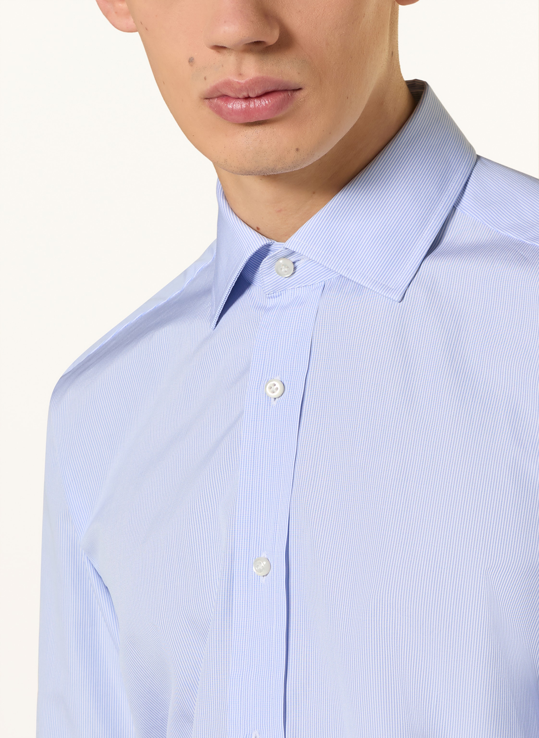 Thumbnail - Boss Hemd David Slim Fit blau