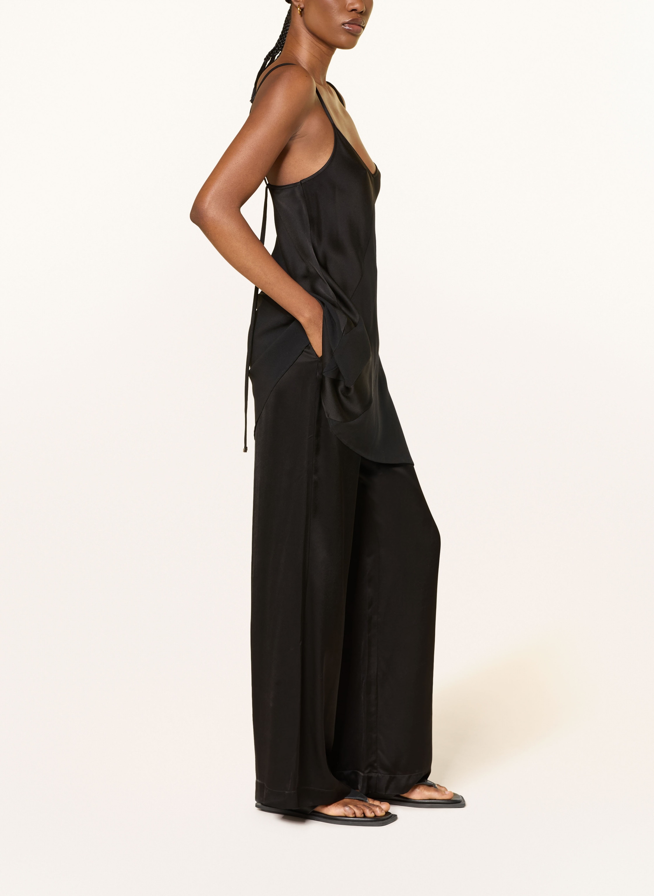 Thumbnail - Ottod'ame Satinhose Arianna schwarz