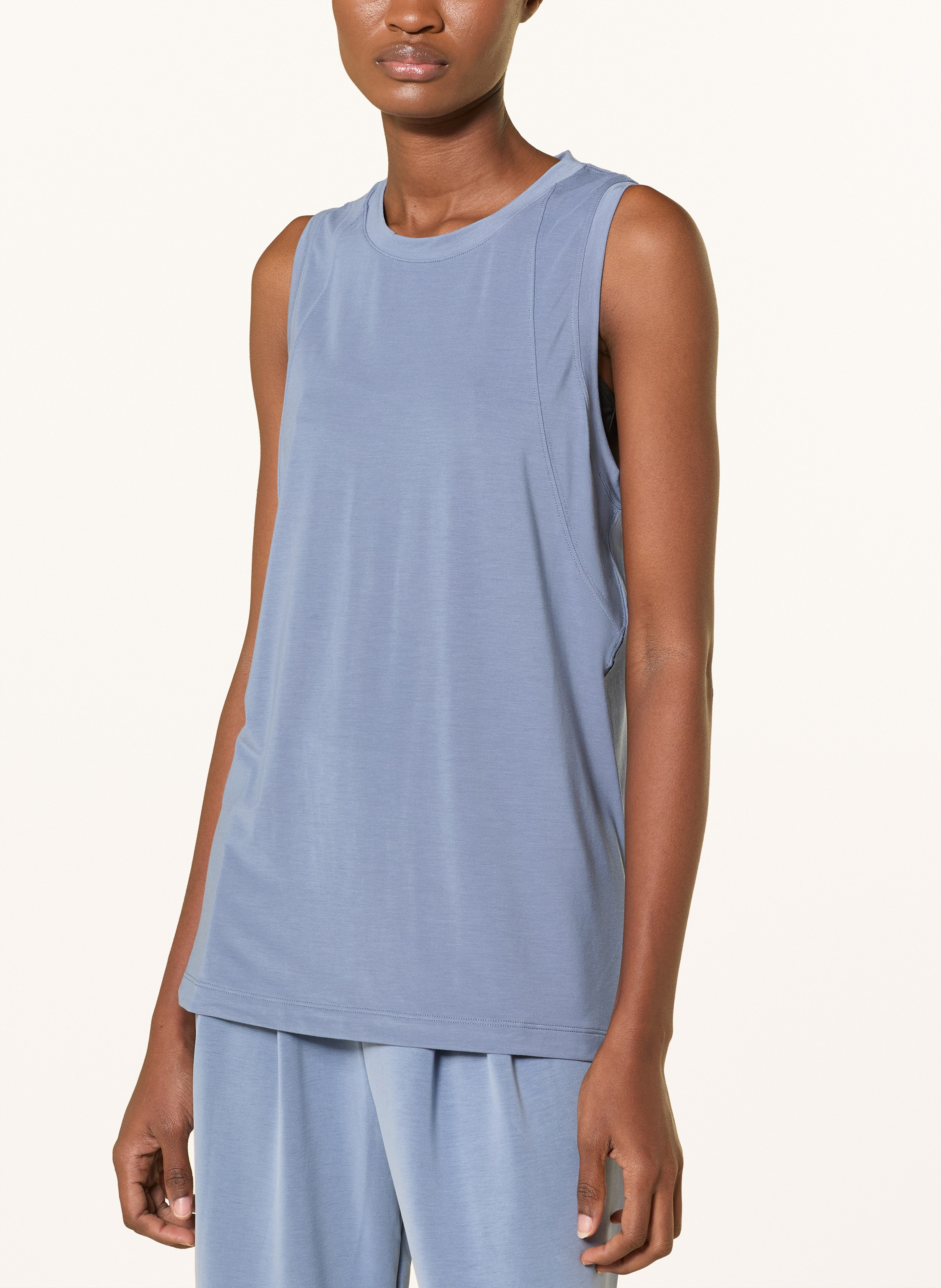 Thumbnail - Sweaty Betty Tanktop Soft Flow Studio blau