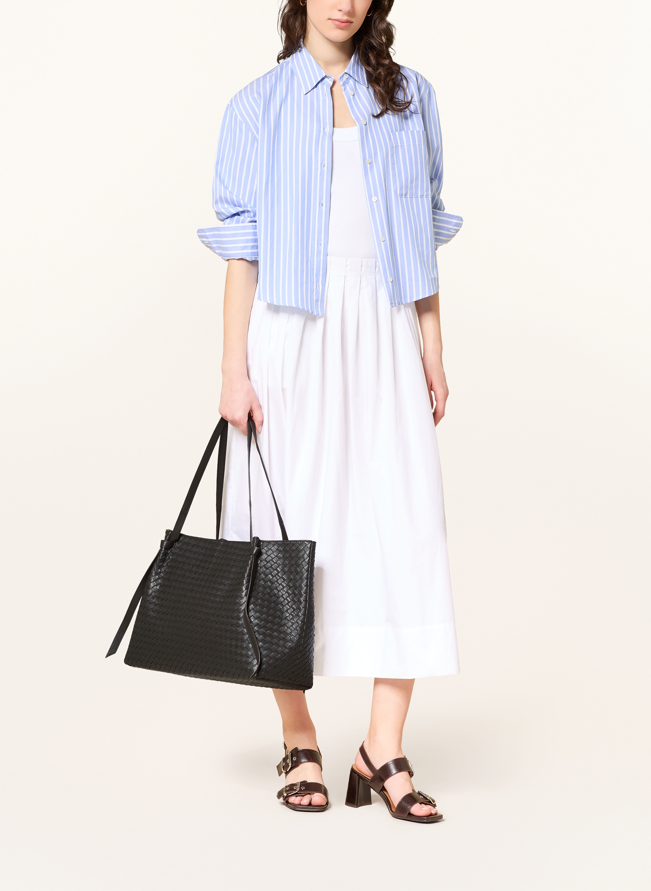 Thumbnail - Mrs & Hugs Shopper Mit Pouch braun