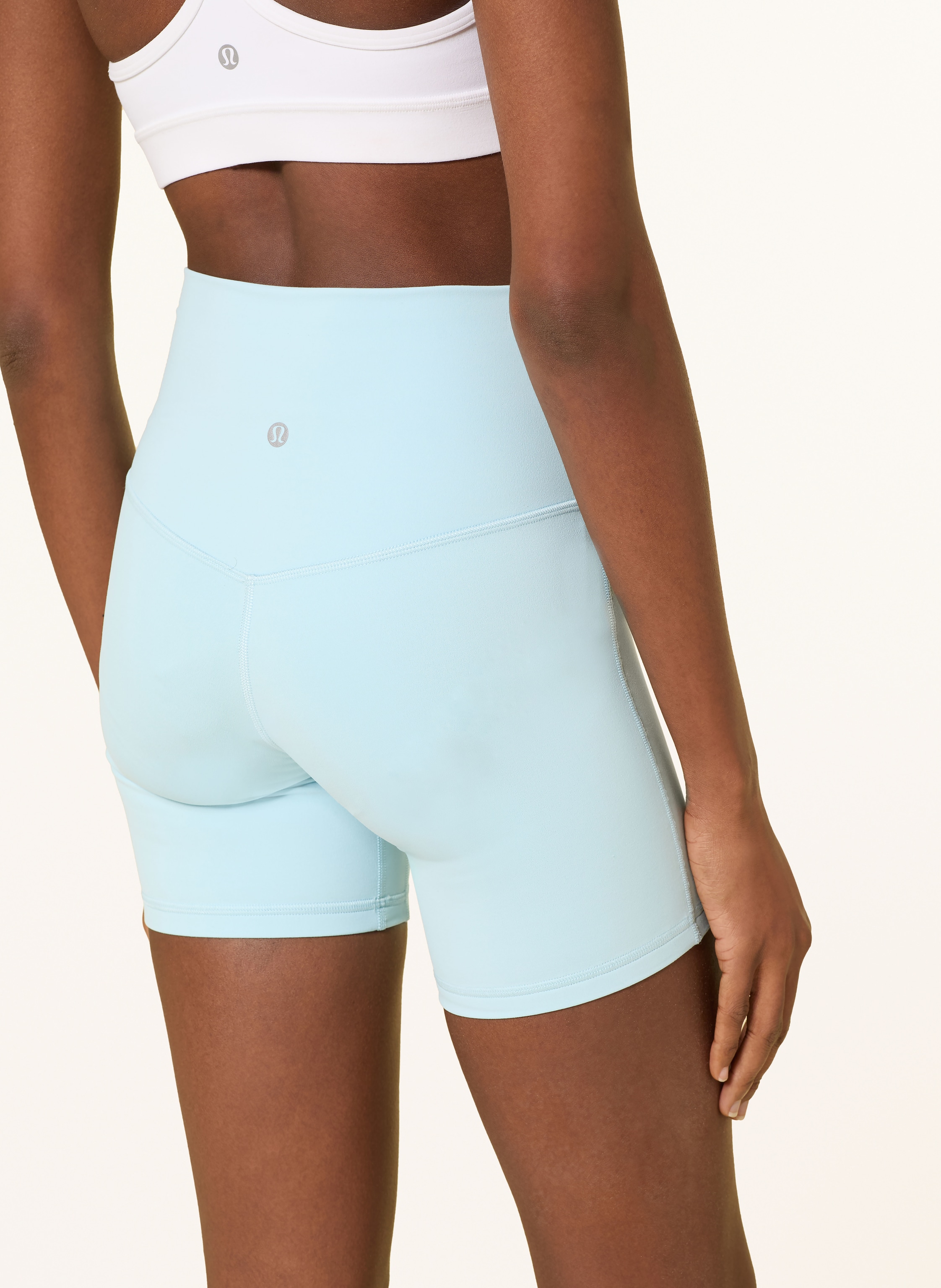 Thumbnail - Lululemon Yoga-Shorts Align™ Hr 6in blau