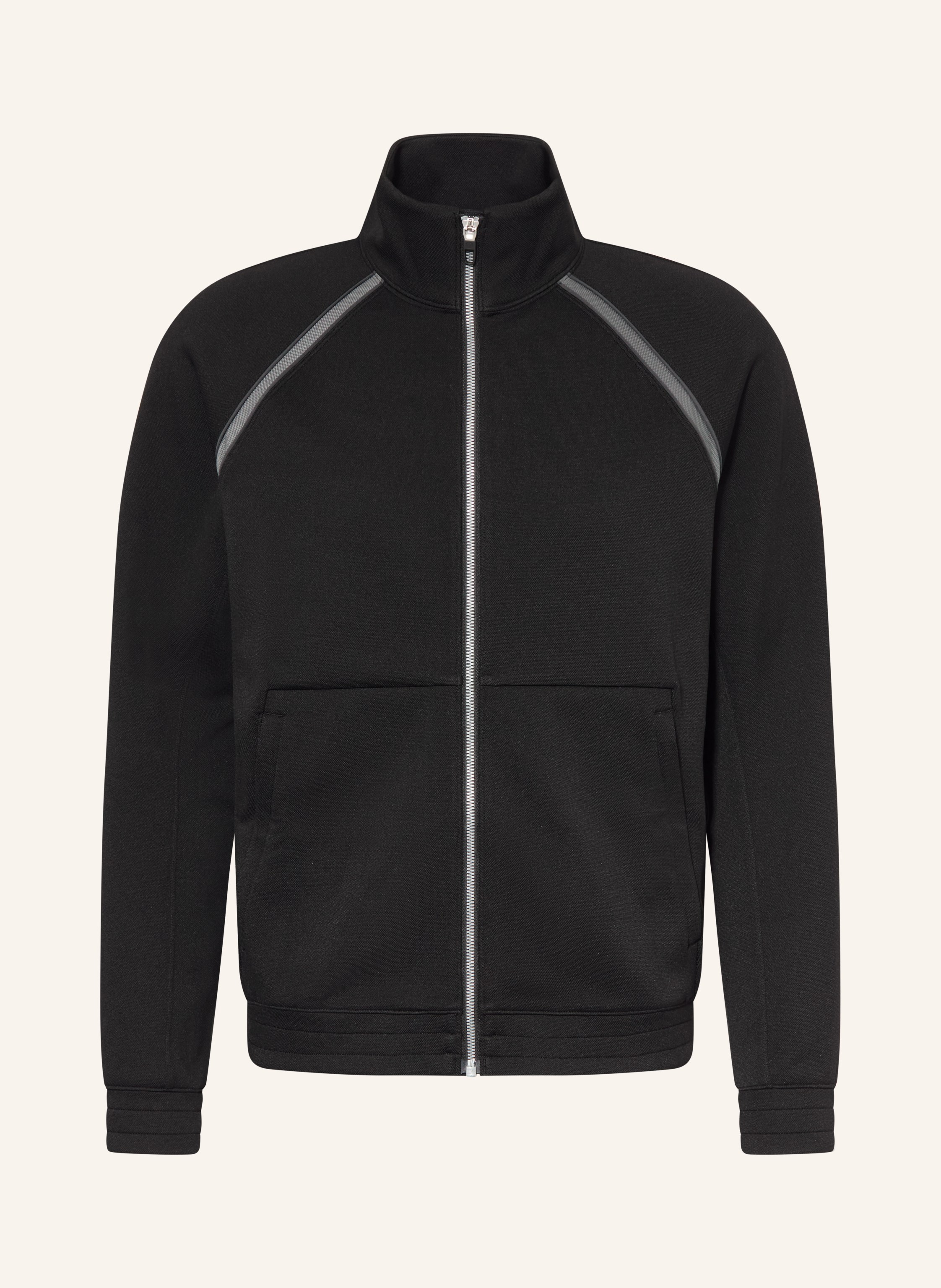 lululemon PACE BREAKER Training Jacket in black / dark gray
