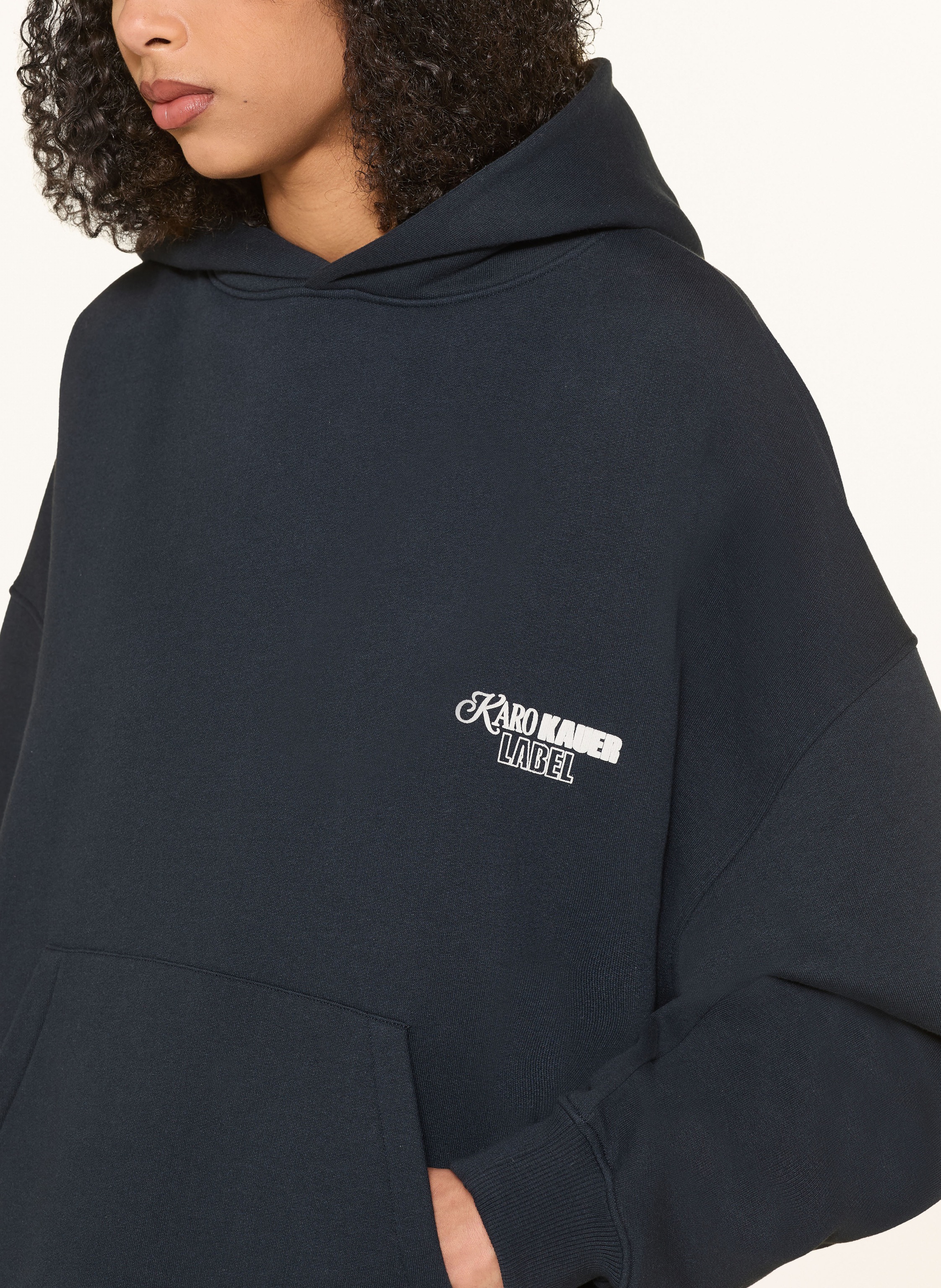 Thumbnail - Karo Kauer Hoodie blau