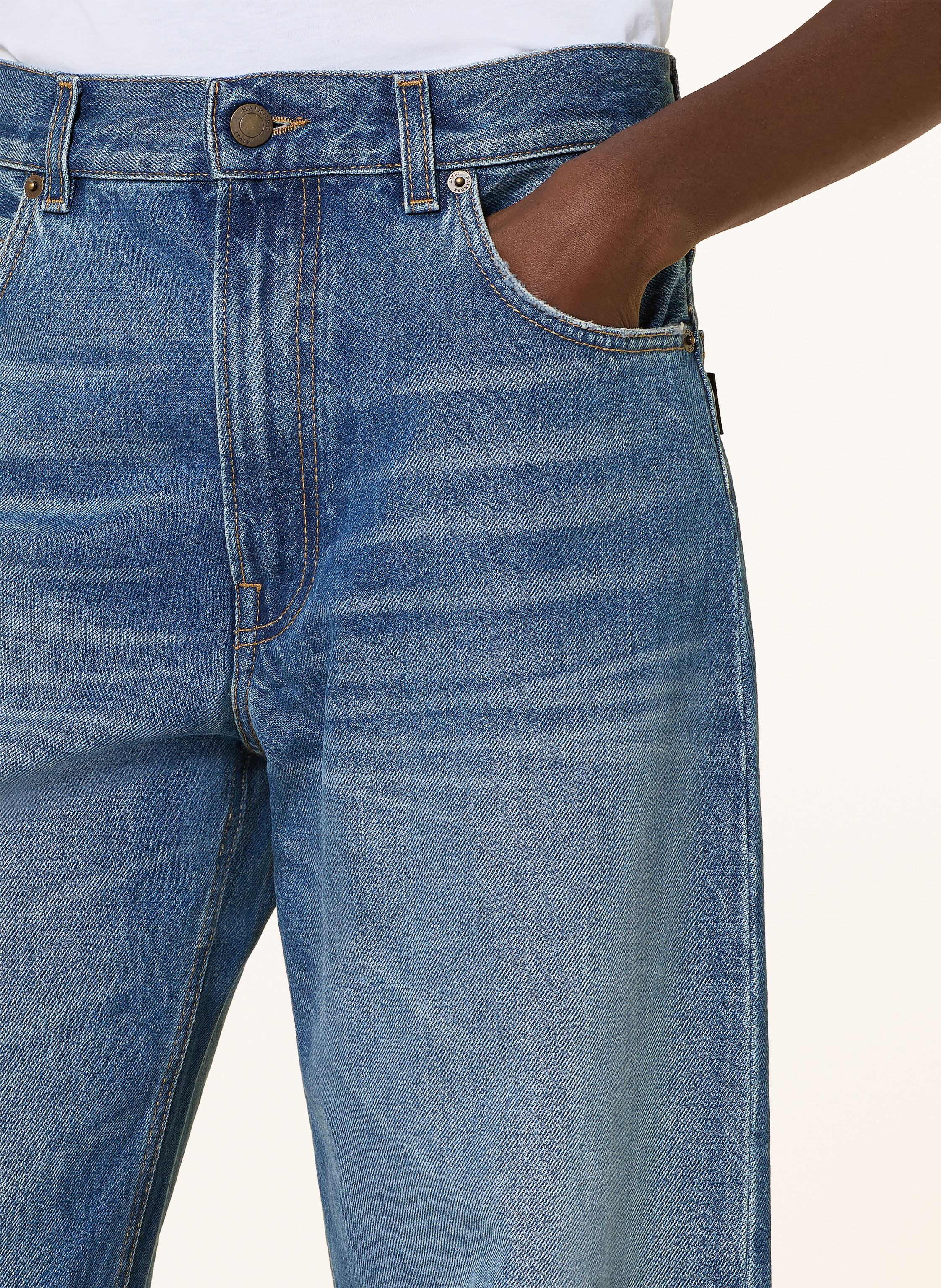 Thumbnail - Haikure Barrel Jeans Bibi blau