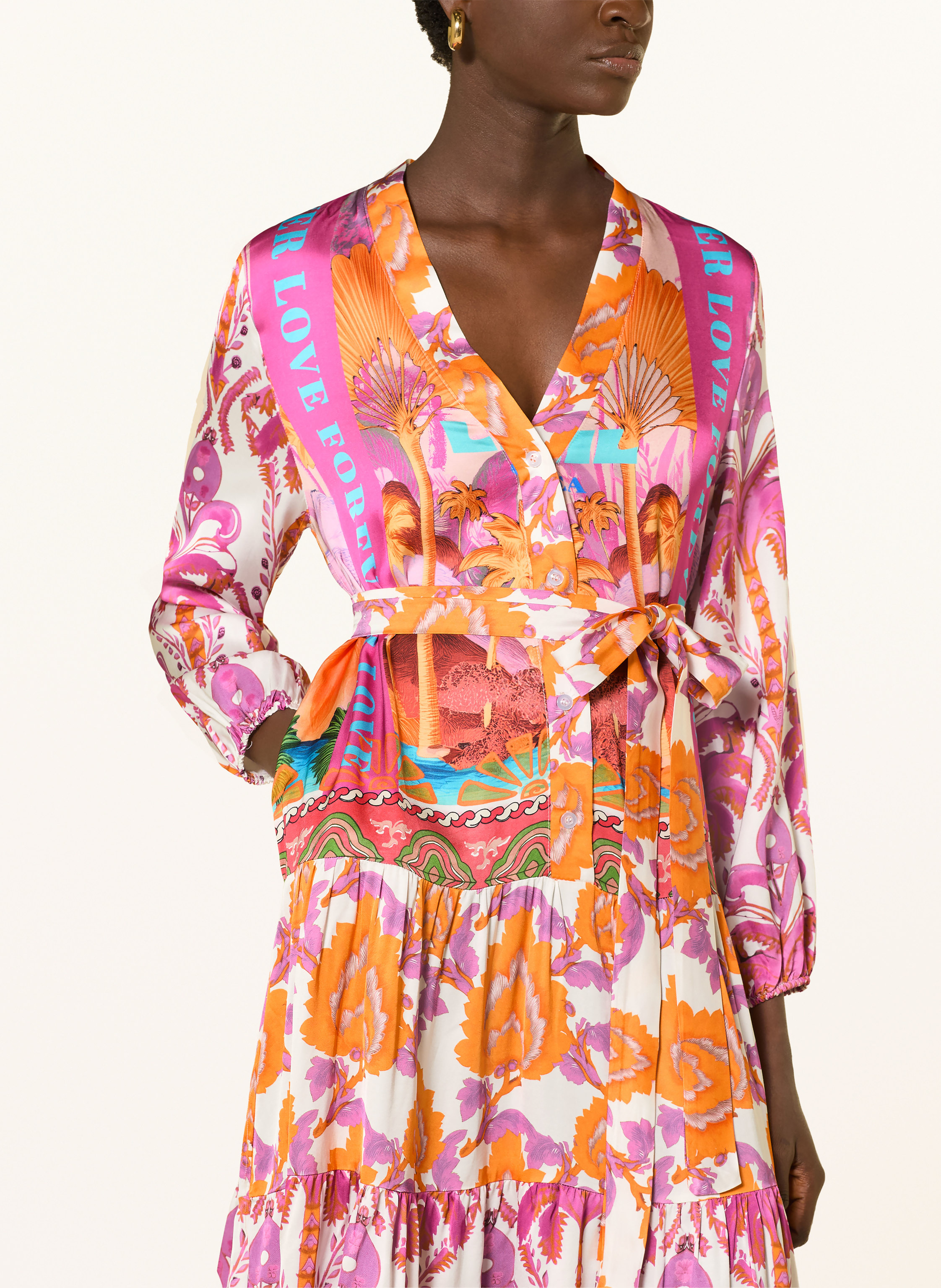 Thumbnail - Miss Goodlife Kleid pink