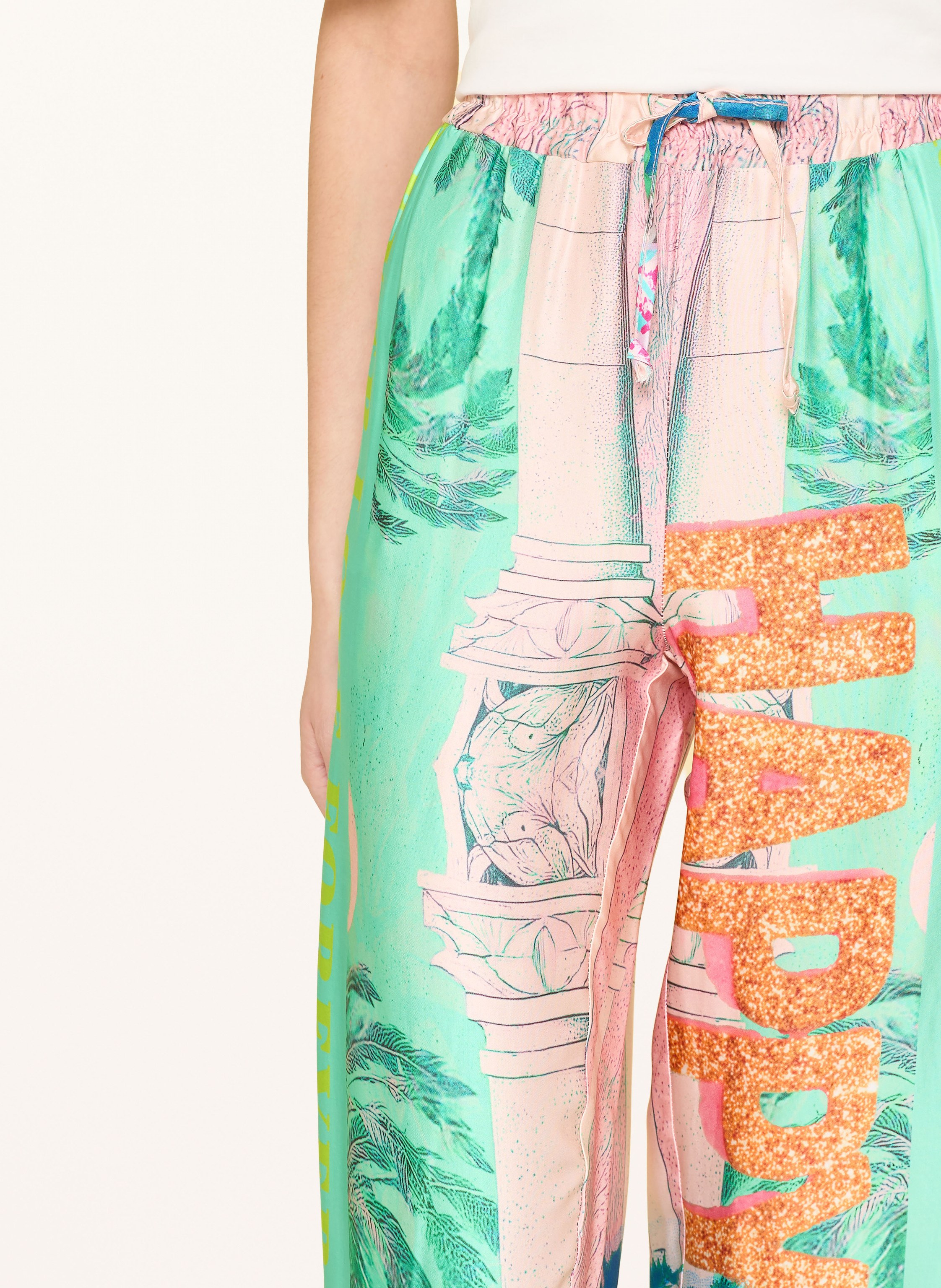 Thumbnail - Miss Goodlife Satinhose Love Palace gruen