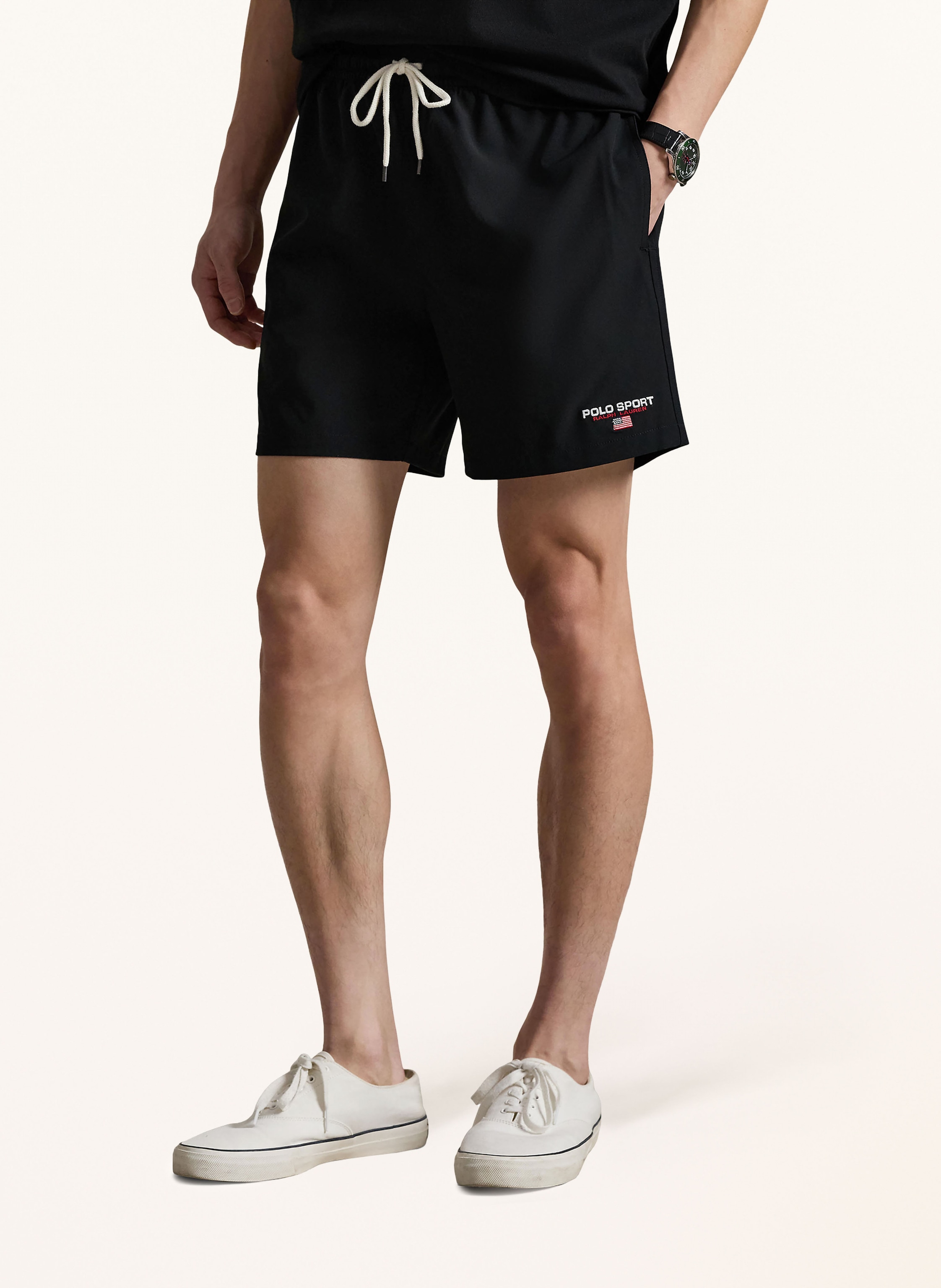 Thumbnail - Polo Sport Ralph Lauren Badeshorts schwarz