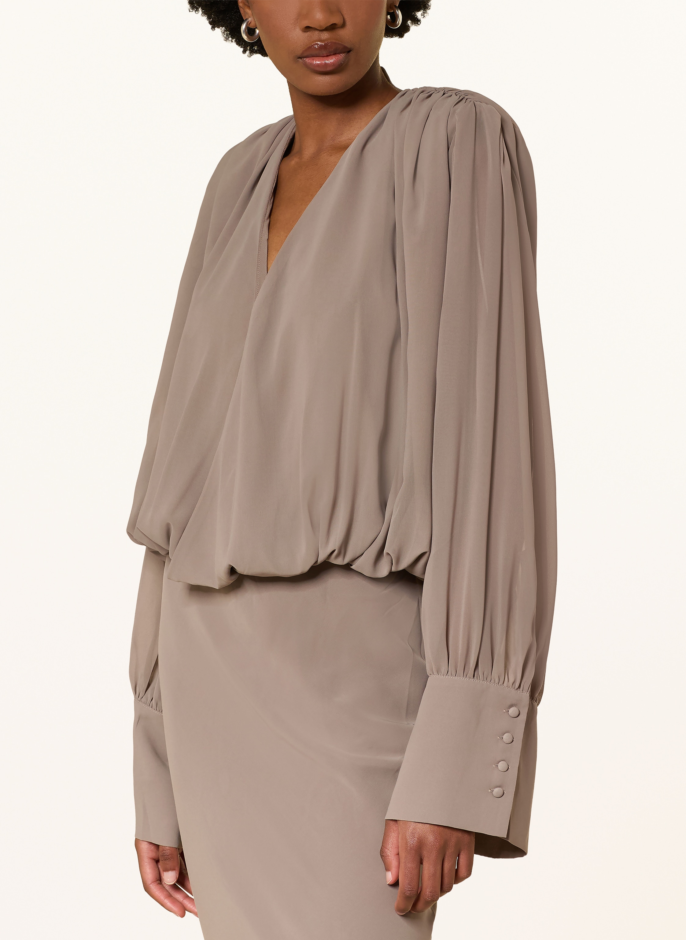 Thumbnail - Rotate Abendkleid beige