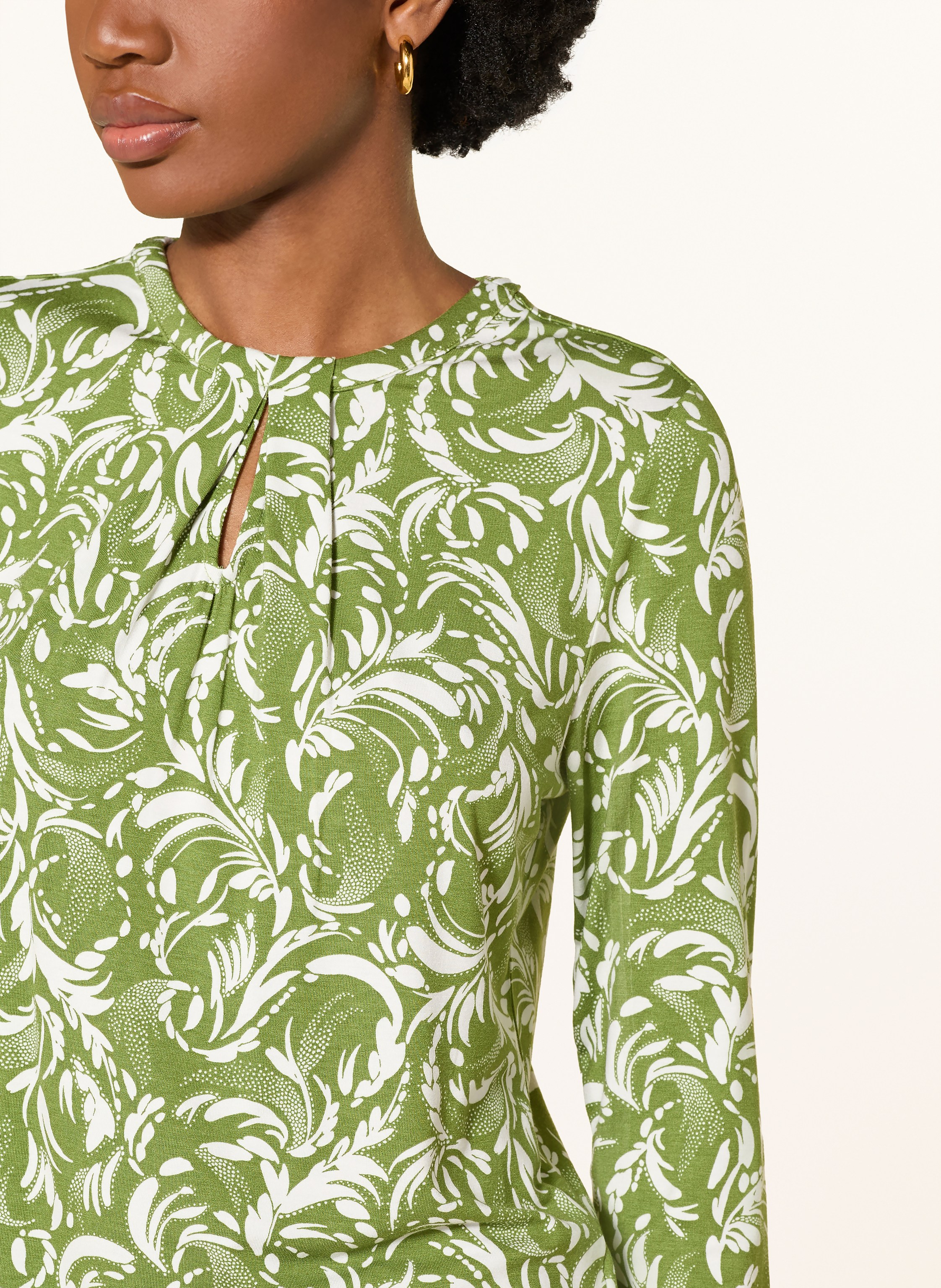 Thumbnail - Hobbs Blusenshirt Julia Mit 3/4-Arm gruen