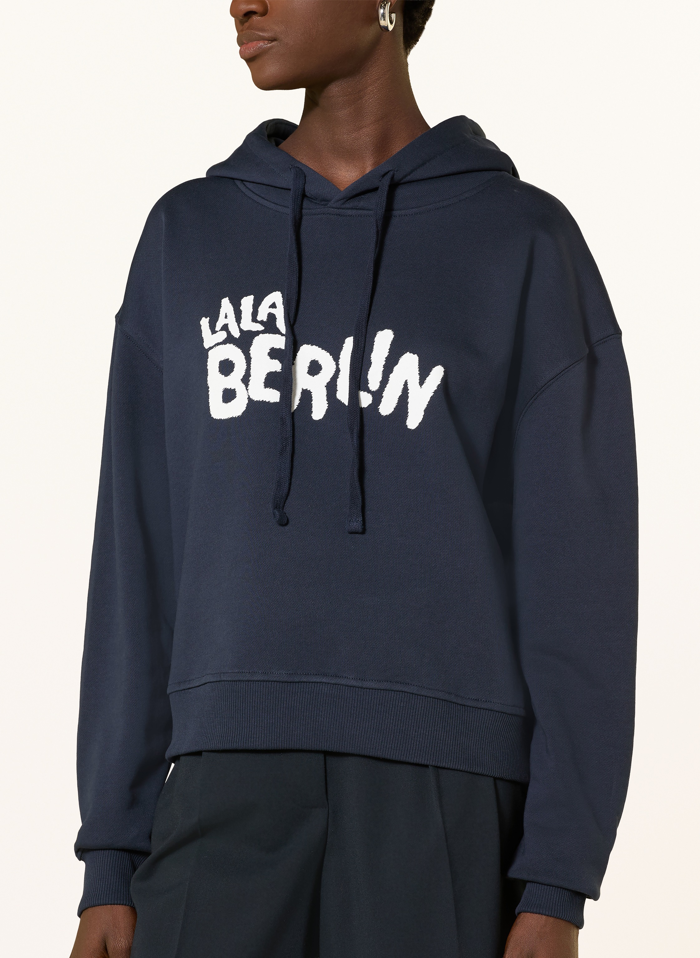 Thumbnail - Lala Berlin Hoodie Hedy blau