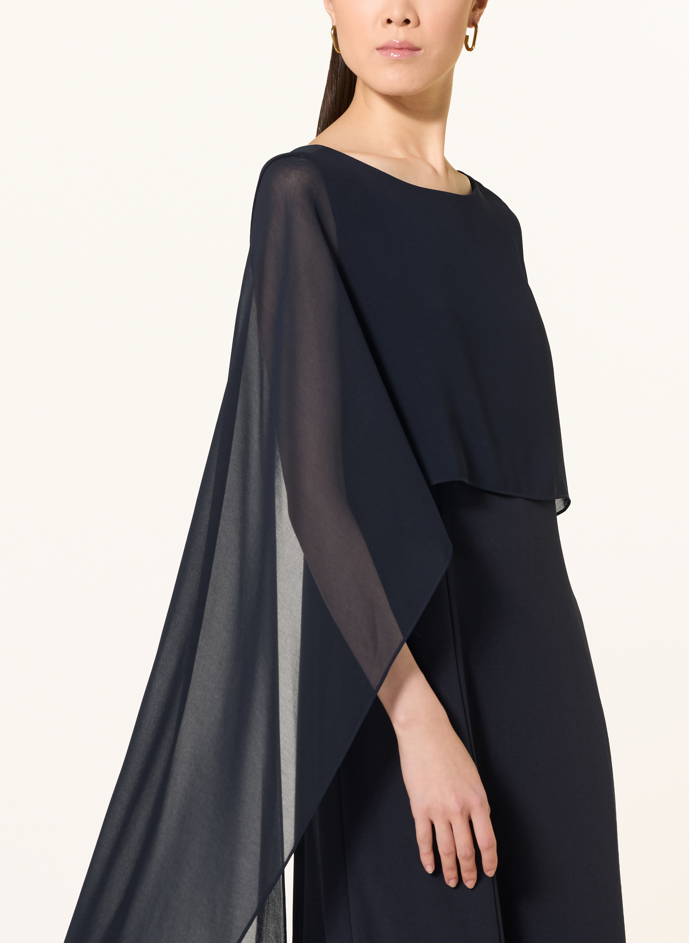 Thumbnail - Apart Abendkleid Im Materialmix blau