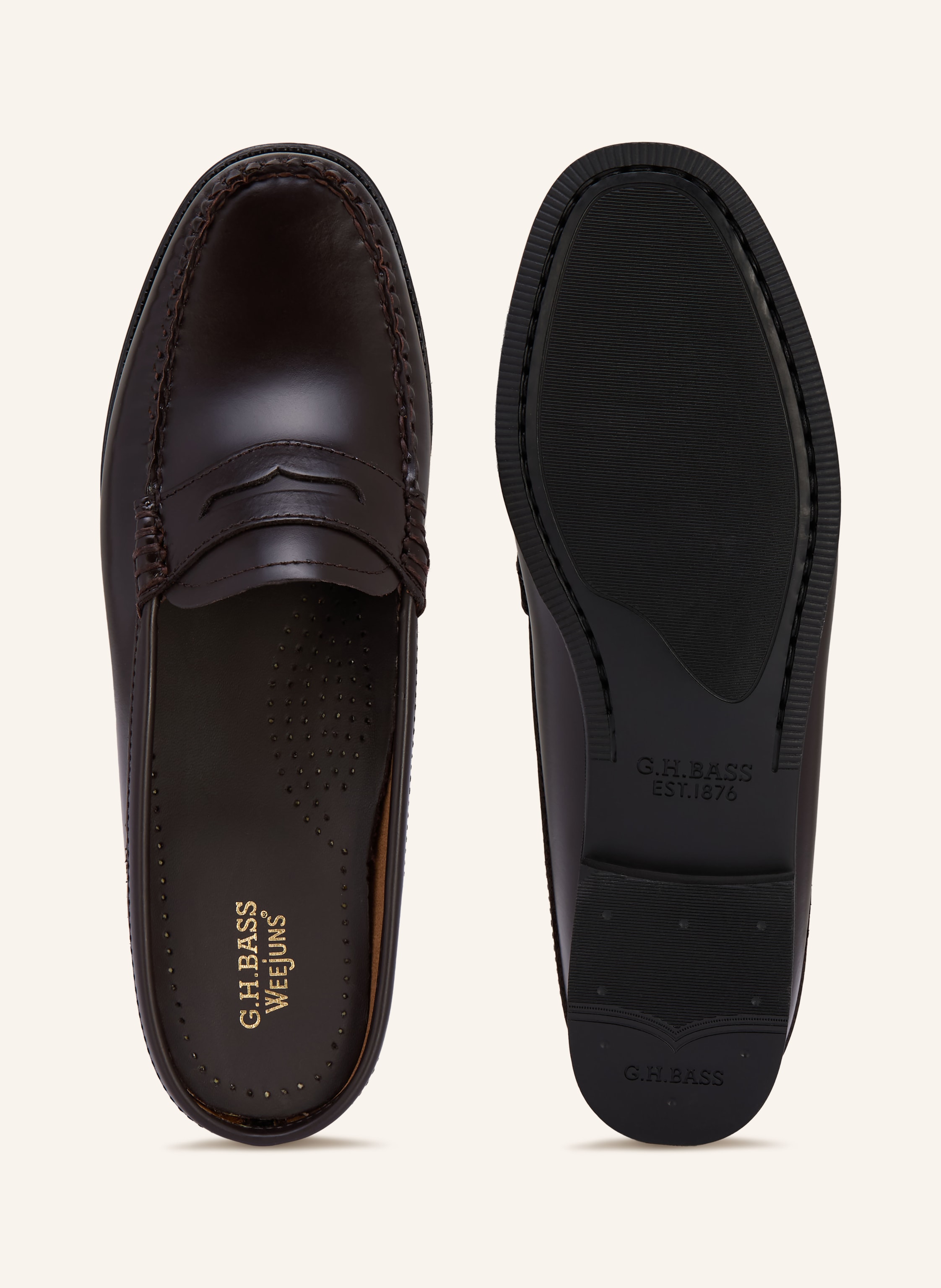 Thumbnail - G.H.Bass Mules Easy Weejun braun