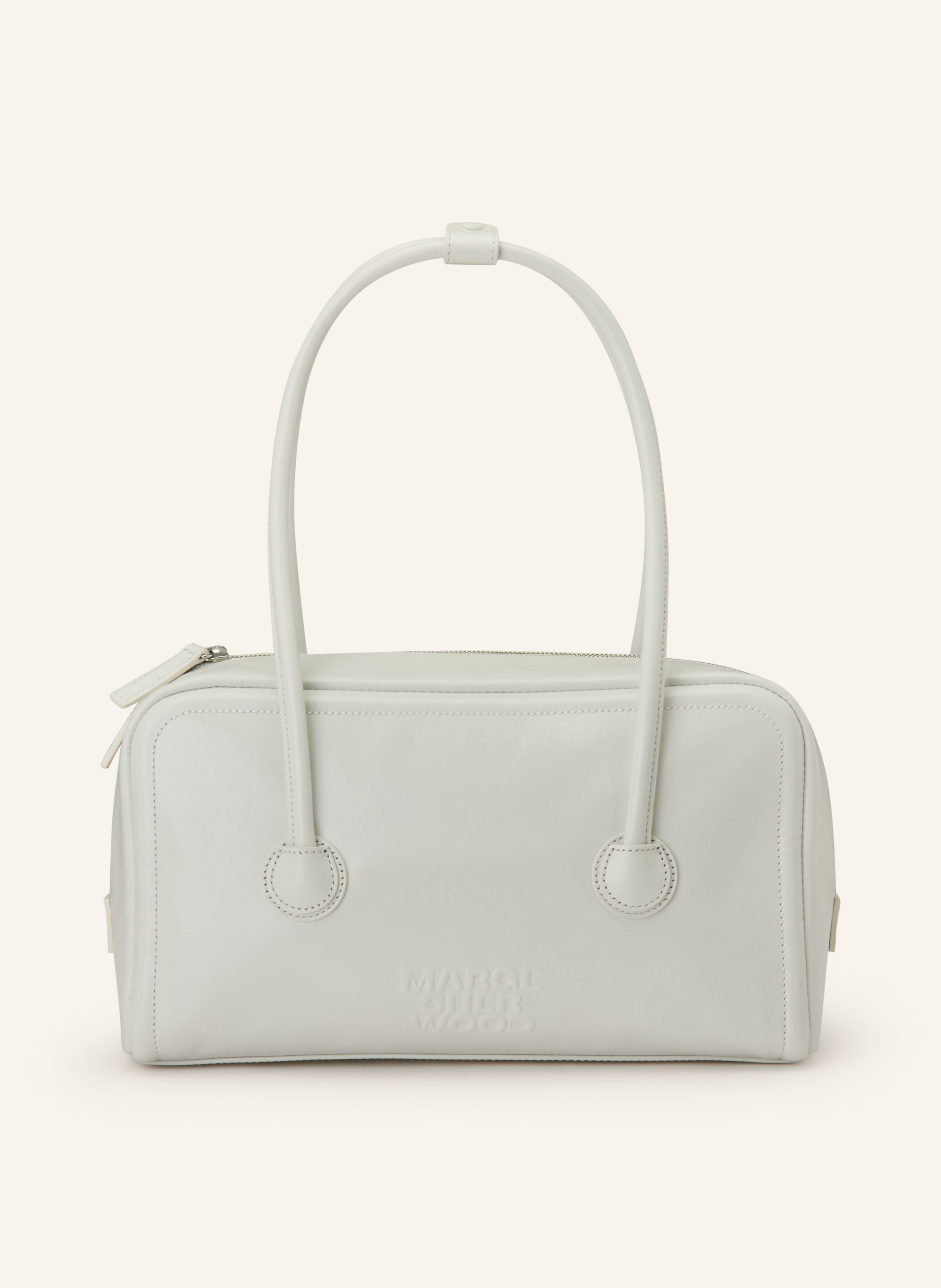 Marge Sherwood Handtasche Soft Boston Small weiss