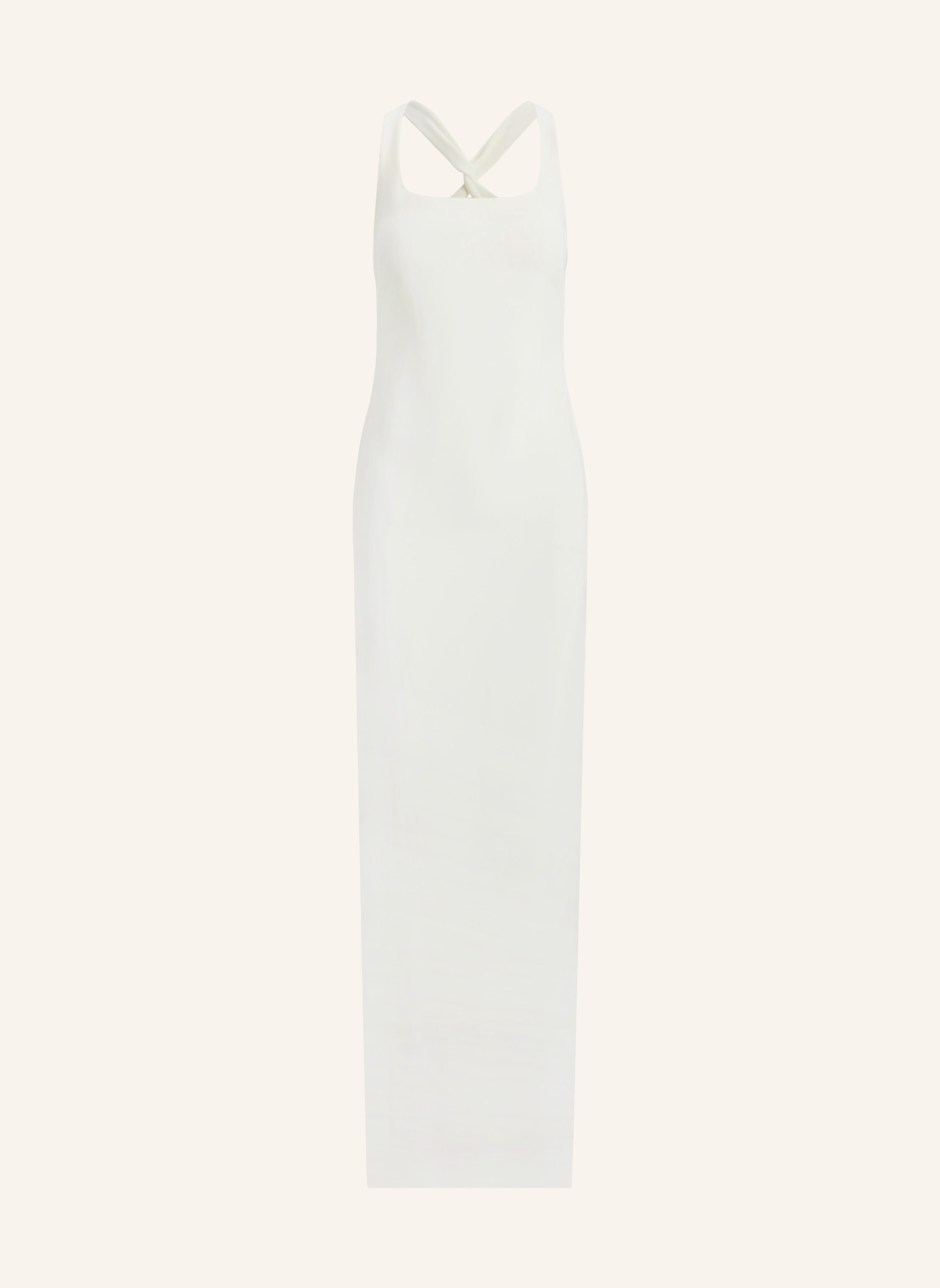 strapless open back dress Women's Asymmetrical Midi Dress