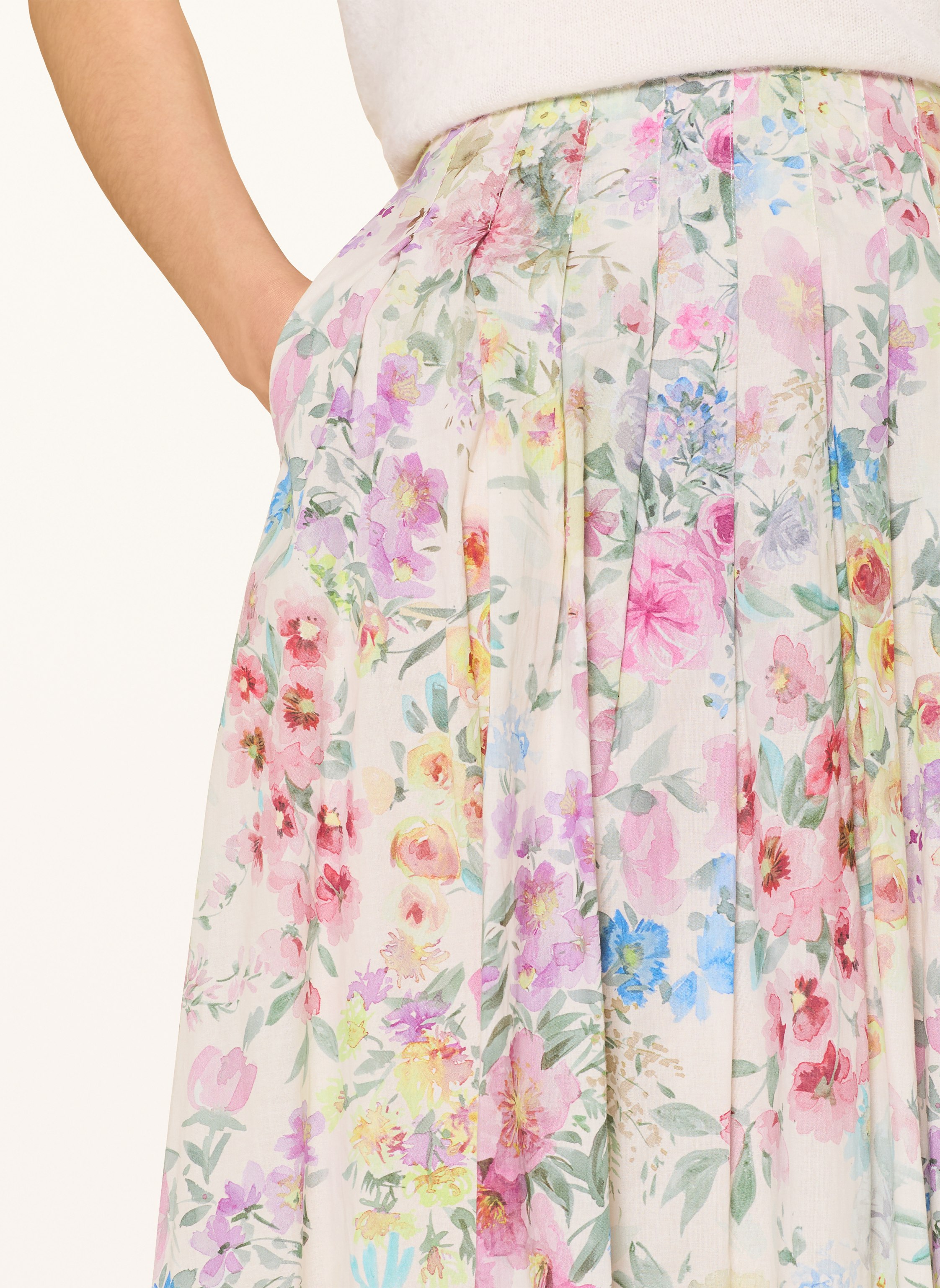 Thumbnail - Luis Trenker Faltenrock Lumadalyn weiss