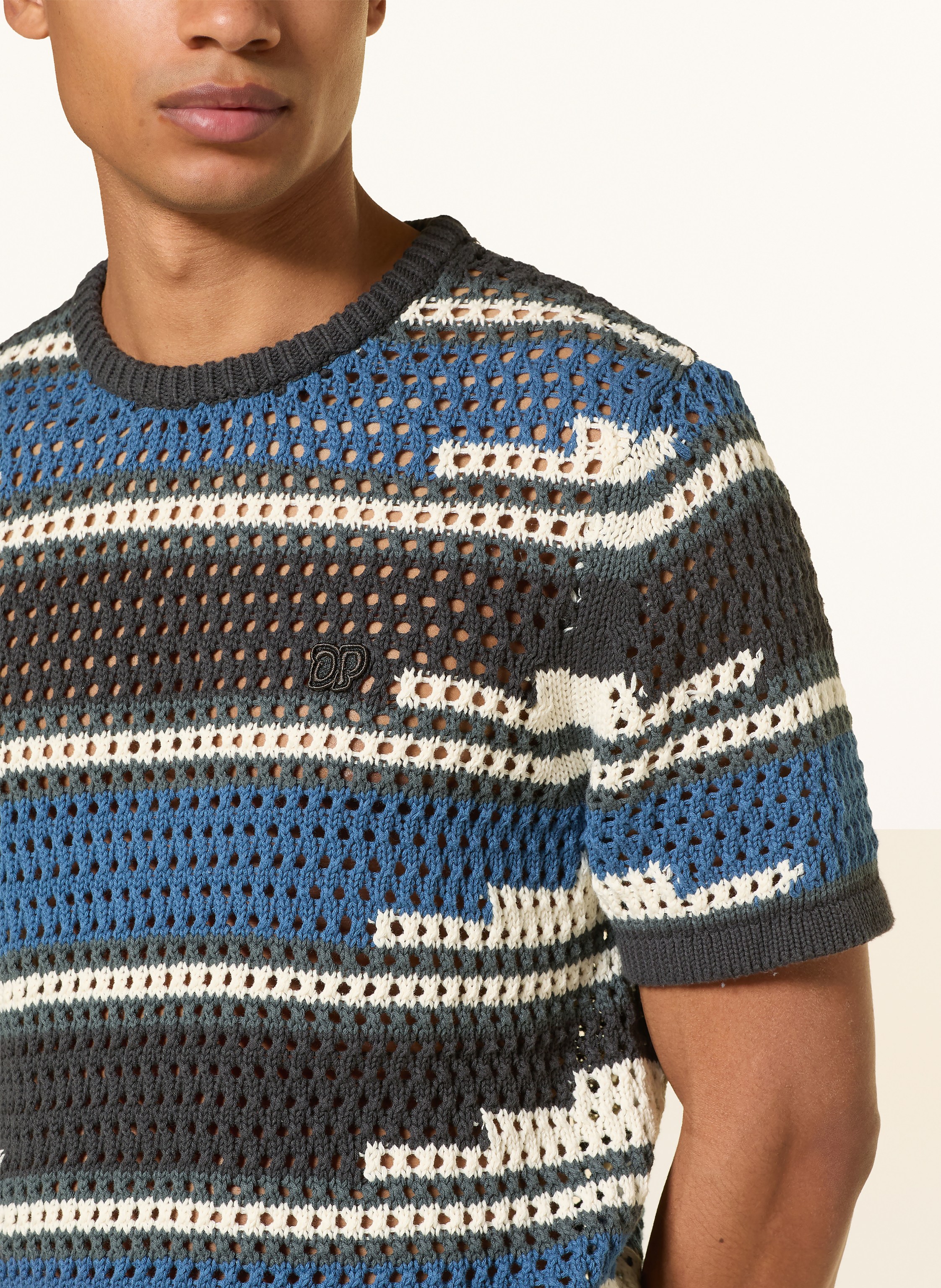 Thumbnail - Daily Paper Strickshirt blau