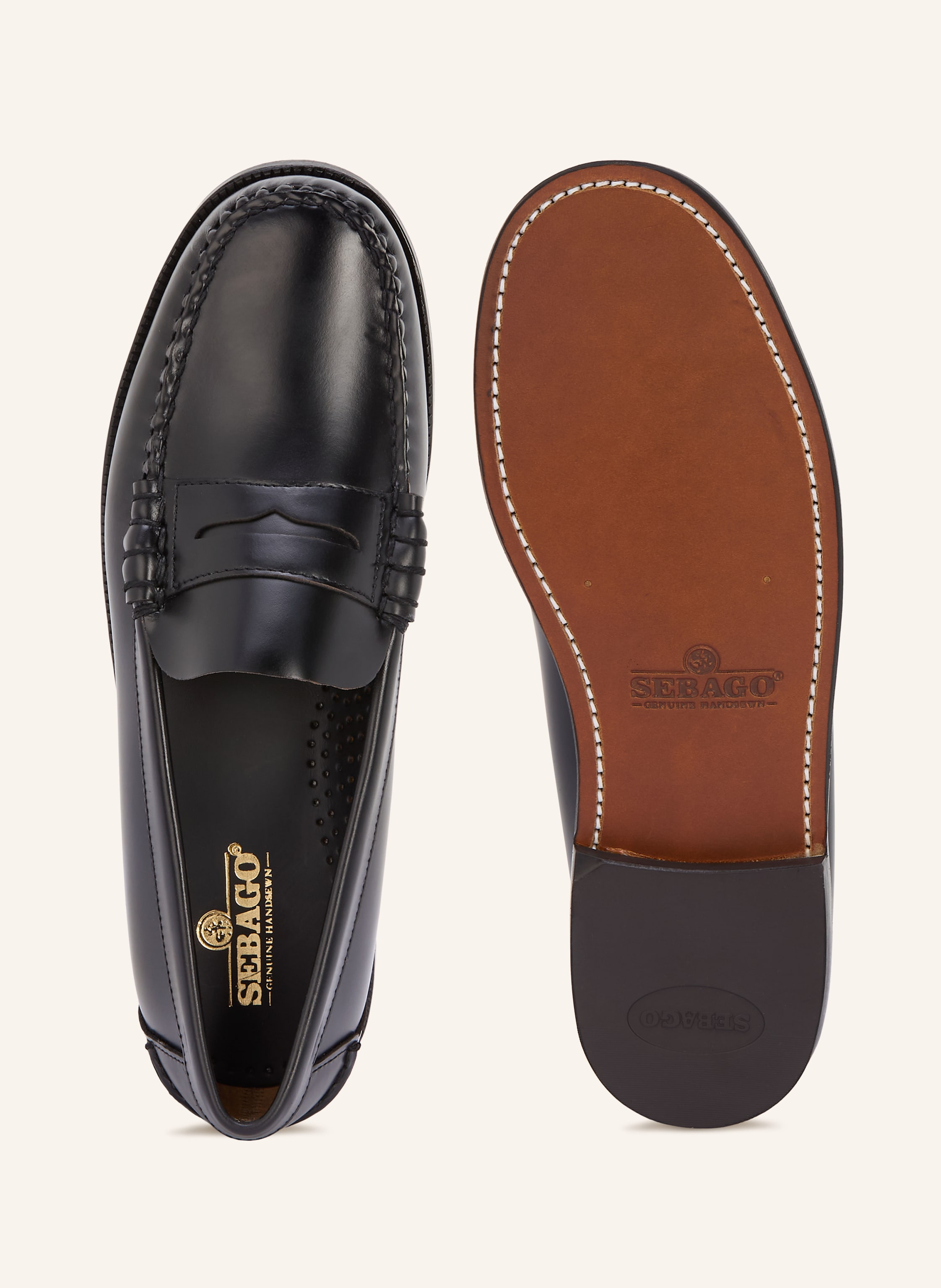 Thumbnail - Sebago Penny-Loafer Classic Dan schwarz