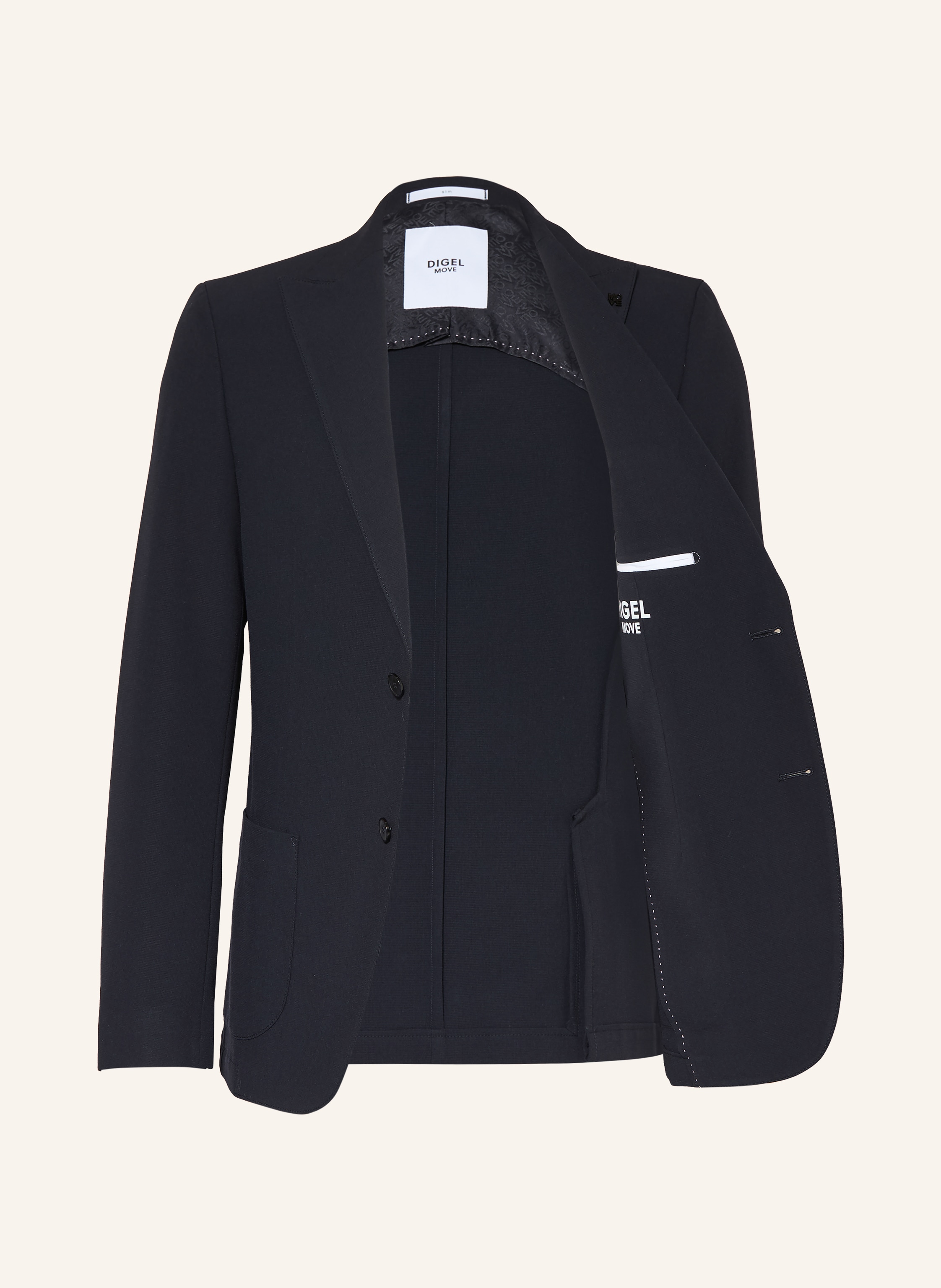 Thumbnail - Digel Move Anzugsakko Aron Slim Fit blau