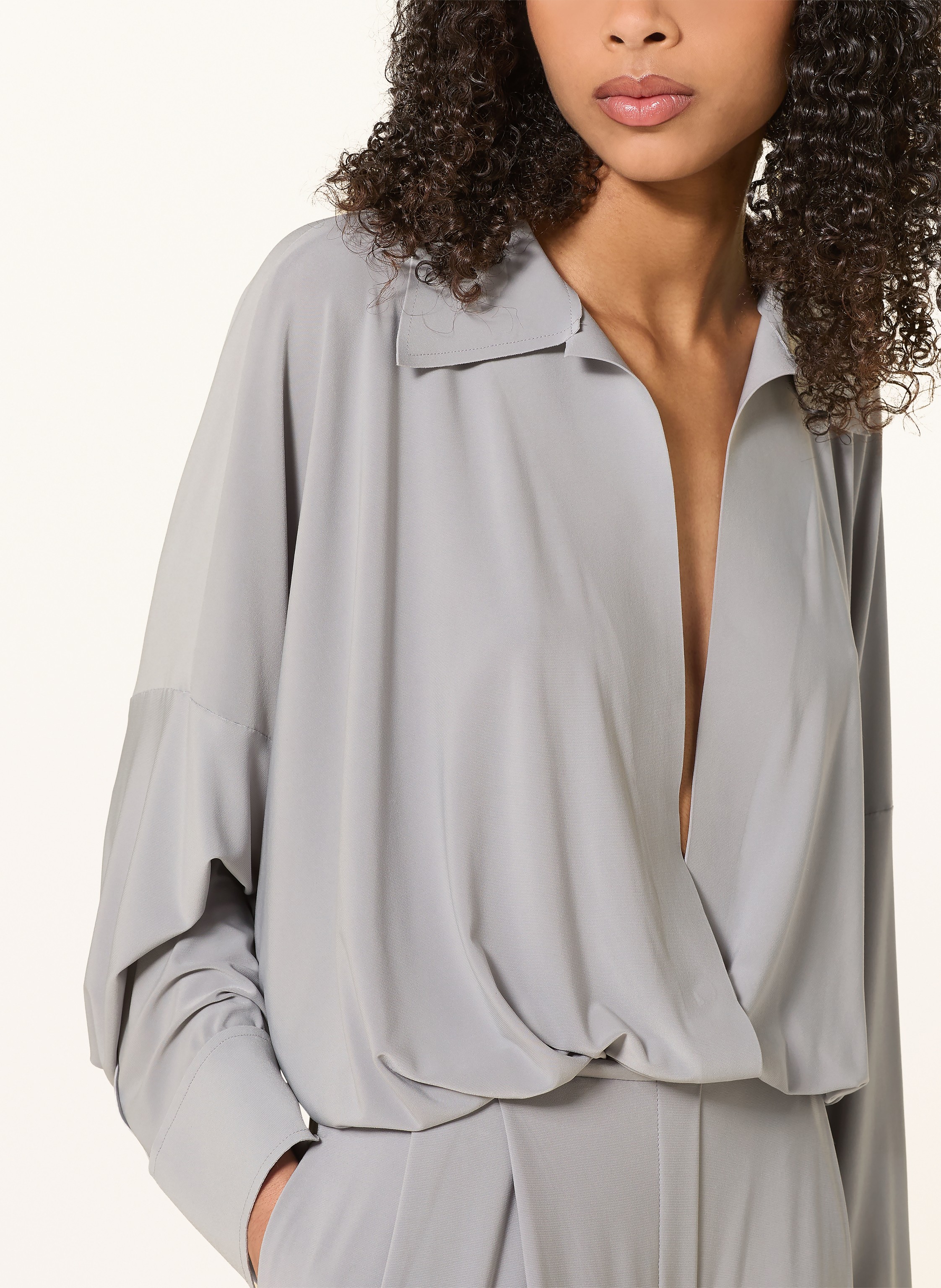 Thumbnail - Norma Kamali Oversized-Body grau